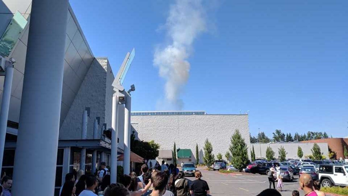 Washington Square Mall partially evacuated due to grease fire