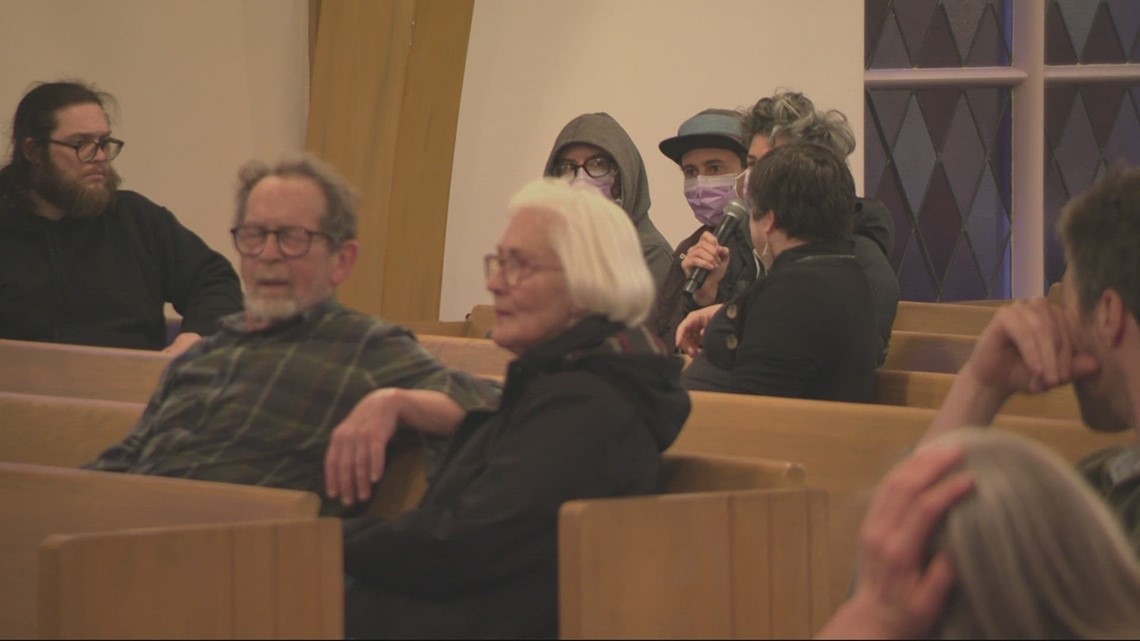 Portland's Montavilla neighborhood talk homeless village project | kgw.com