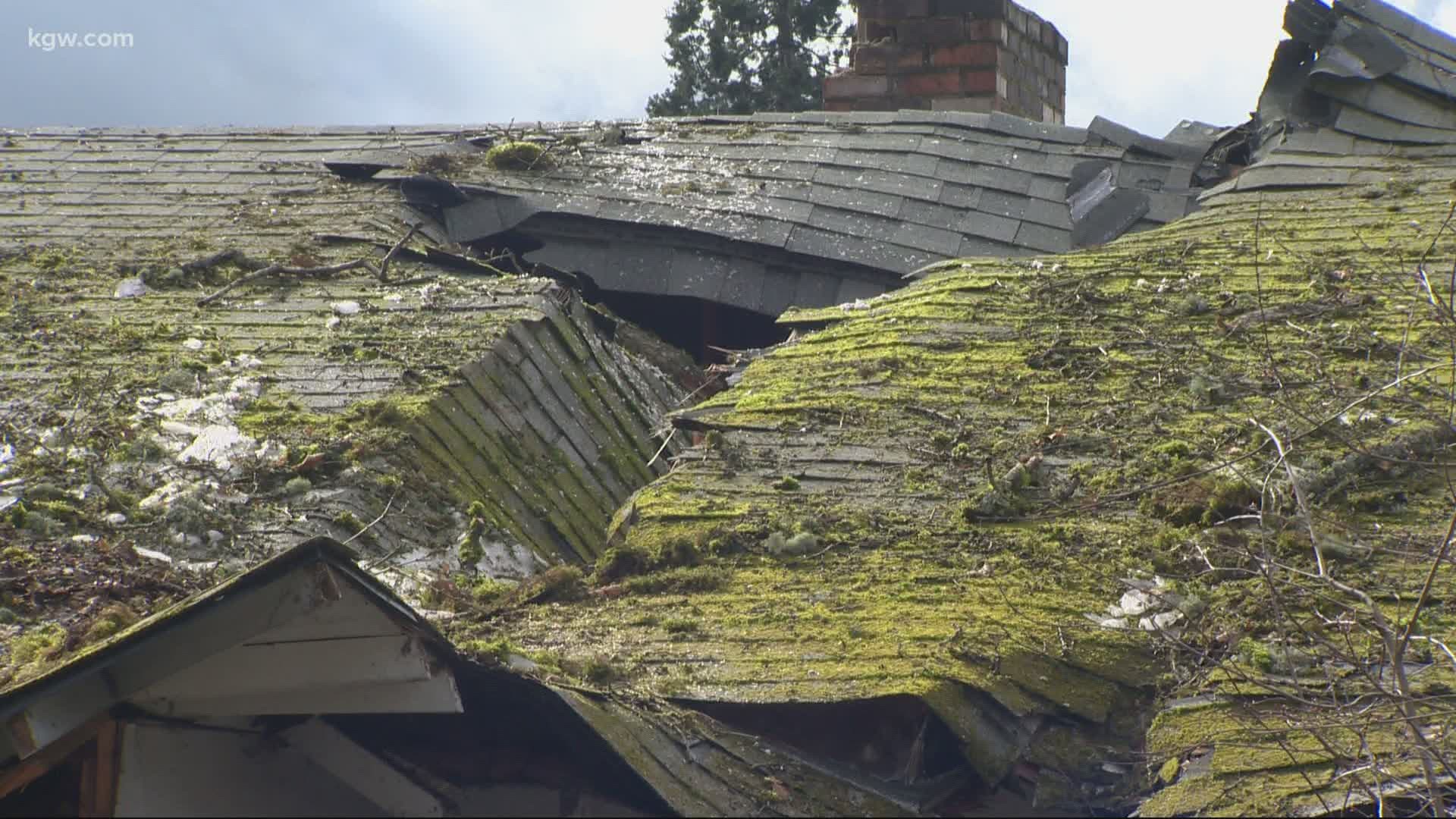 It will be days, if not weeks, of cleanup for people living in Clackamas County. Devon Haskins spoke with those cleaning up the mess.