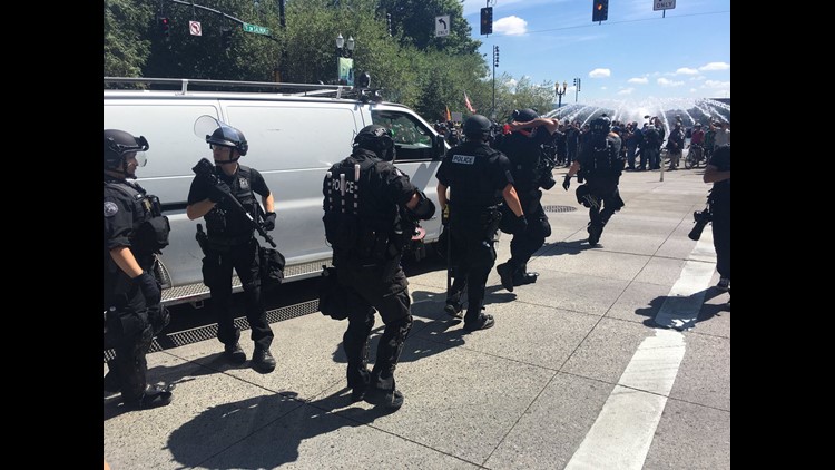 Portland police training on protests ends with slide showing mock prayer  for 'dirty hippy,' prompts investigation 