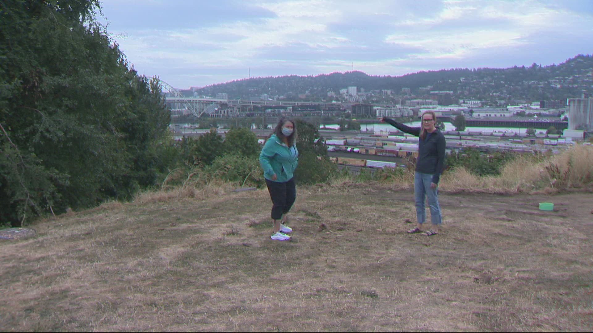 Neighbors tell KGW they believe the fires are starting at a nearby homeless camp.