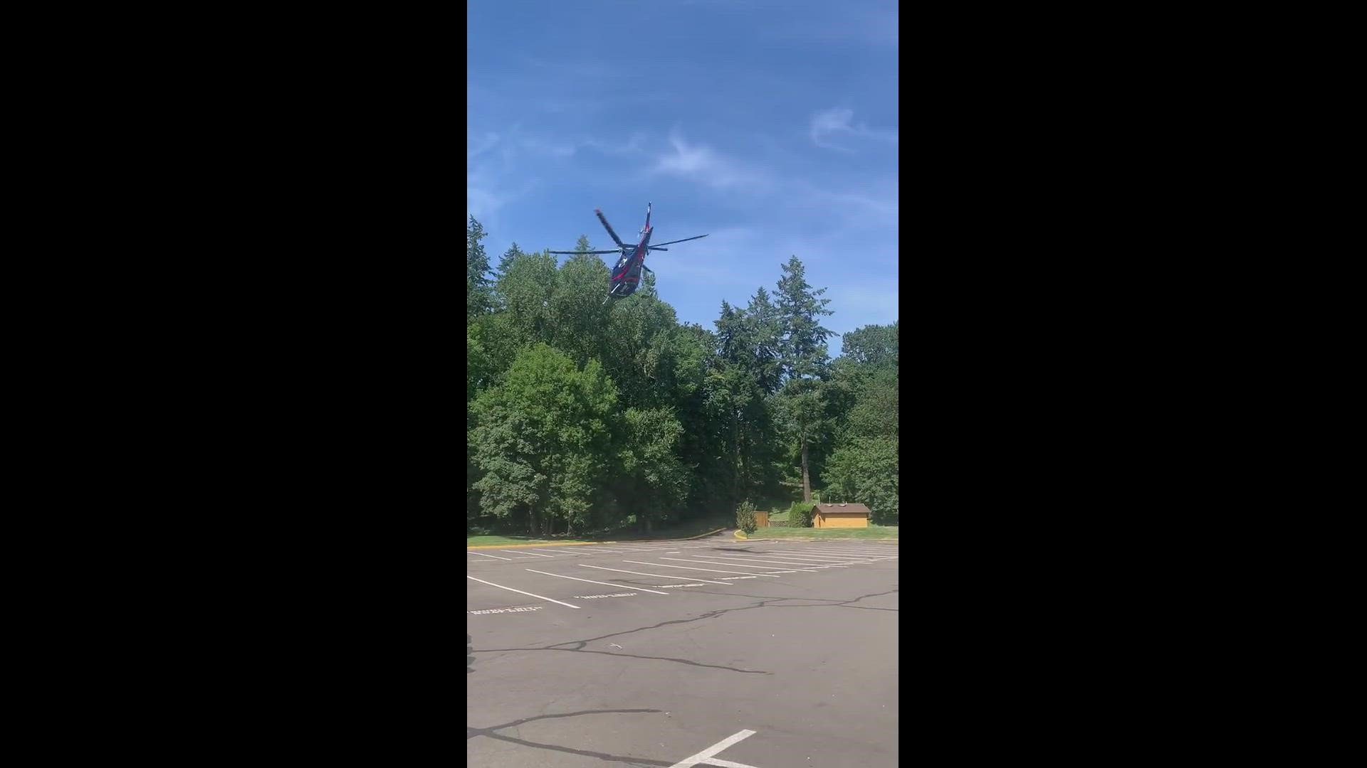 Two people were hit by a boat while inner tubing on the Willamette River in Newberg on July 11.