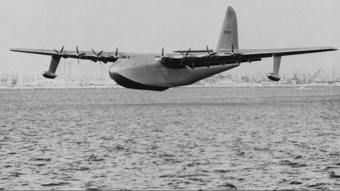 Delays, congressional hearings and a very short flight: How the Spruce Goose got its name