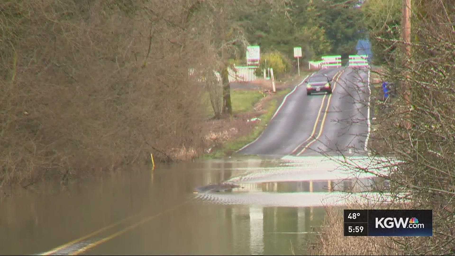 Portland closes in on record February rain