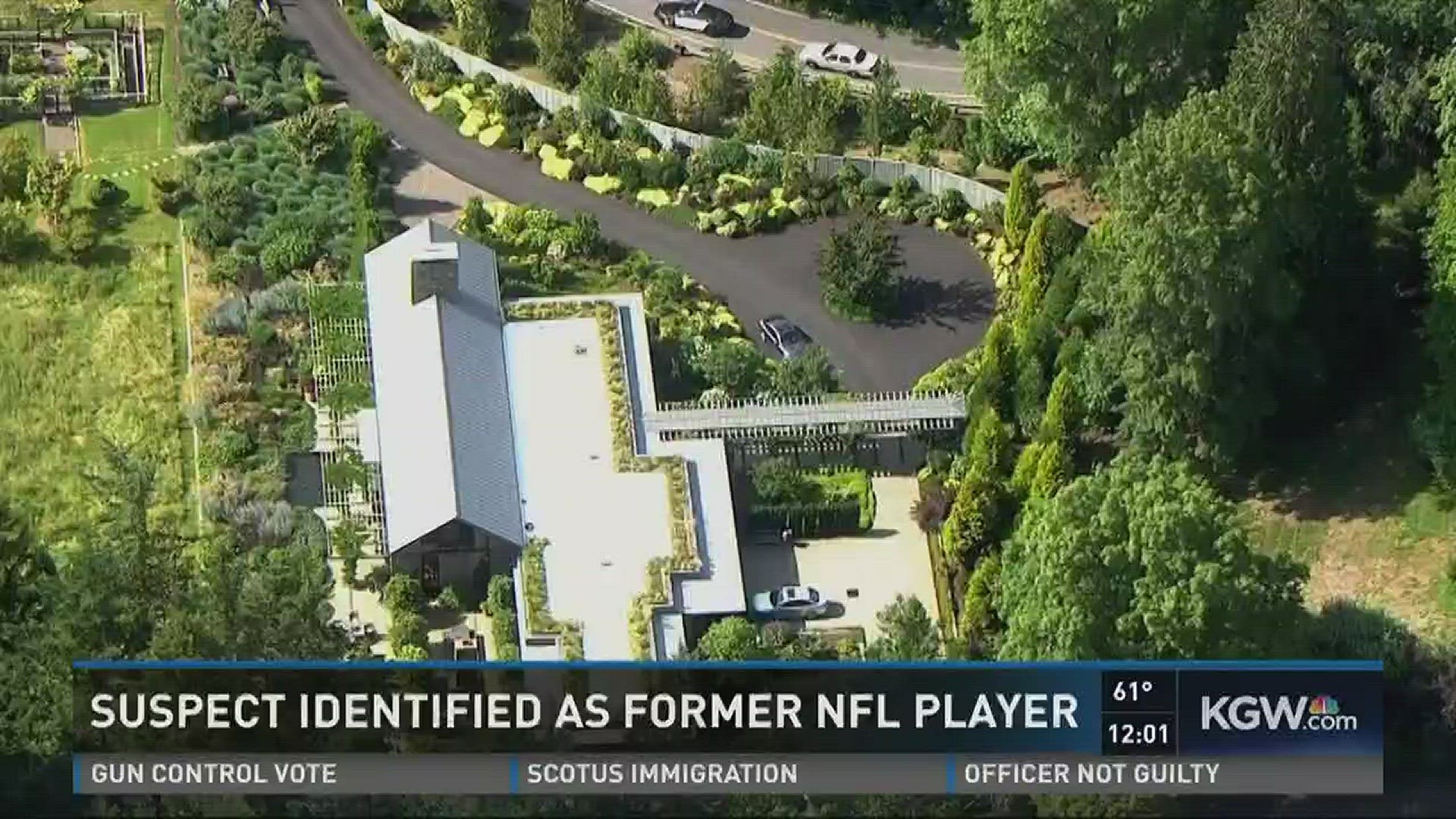 Suspect identified as former NFL player