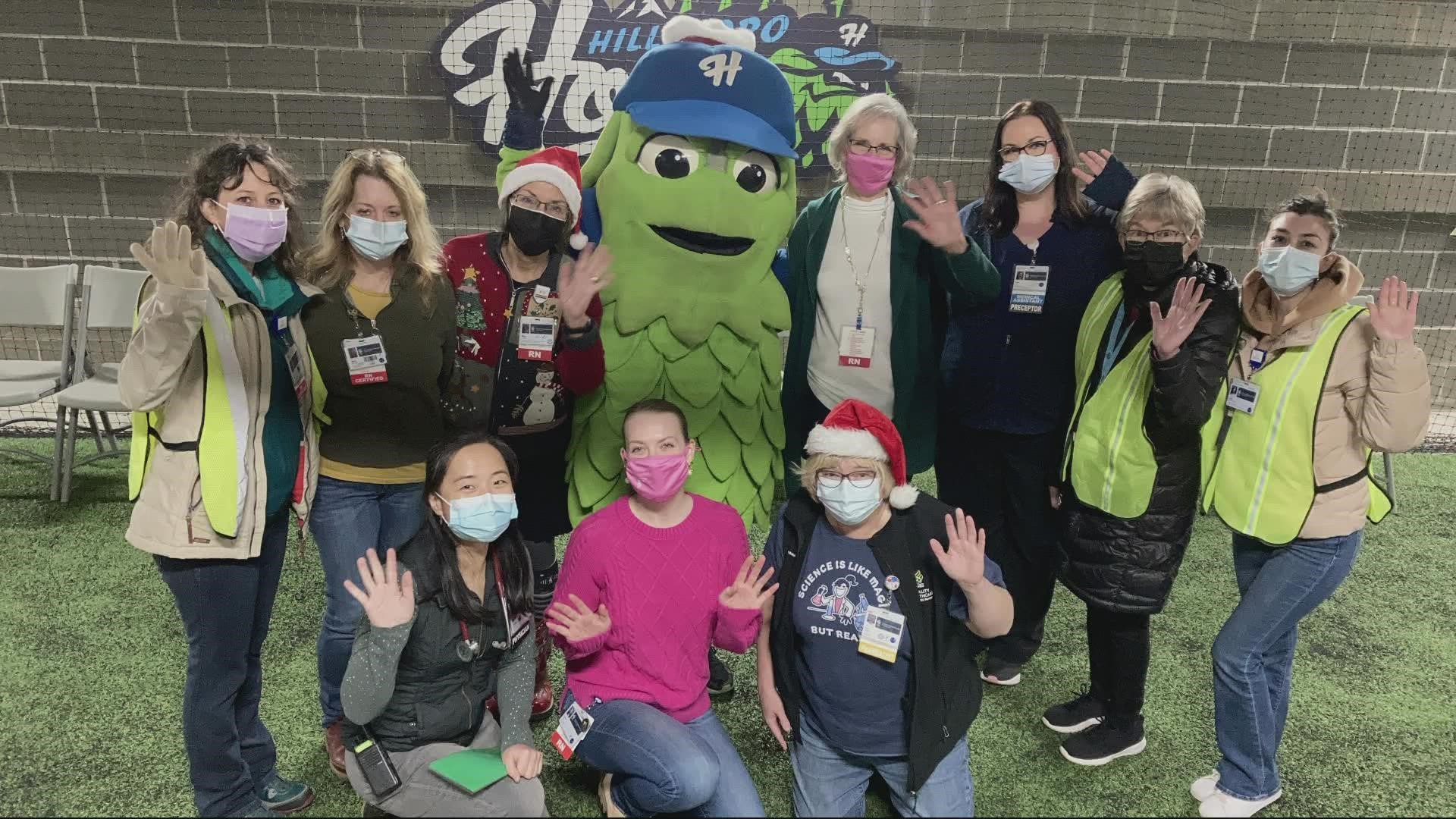 Hops And Hillsboro Medical Center Team Up For Youth Vax Clinic