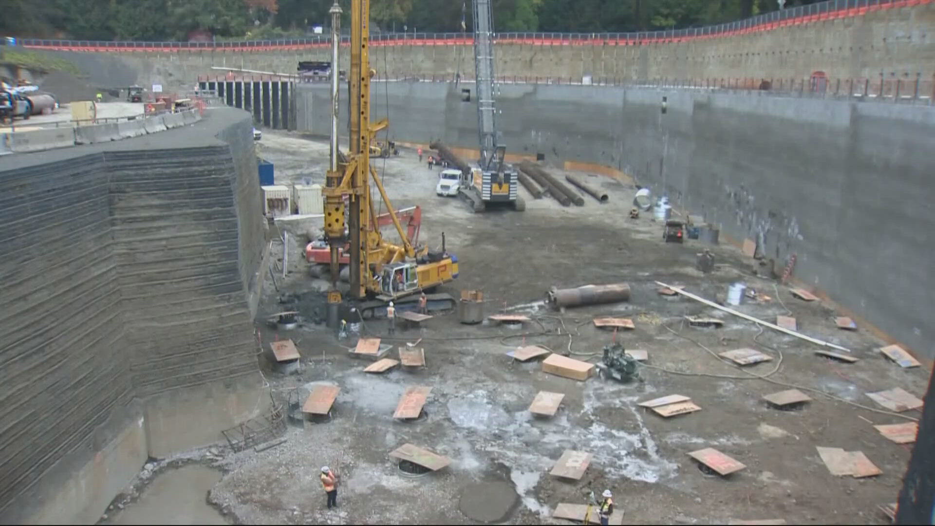 It's the biggest project the city of Portland has seen, replacing the reservoir originally built in the 1890s that was used for drinking water.