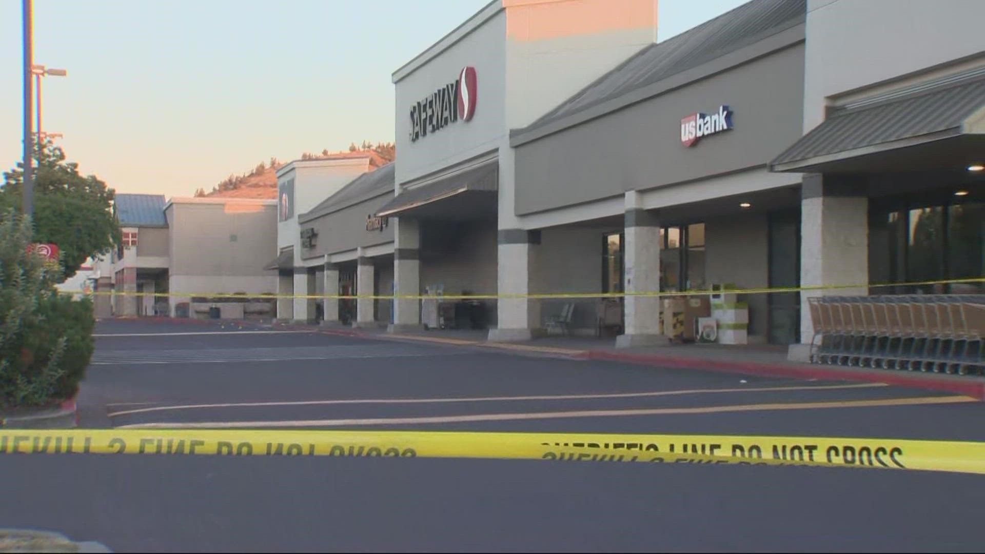 Bend police say two people were killed and the suspected shooter is also dead after a shooting at a Safeway store in Bend, Oregon on Sunday, Aug. 28, 2022.