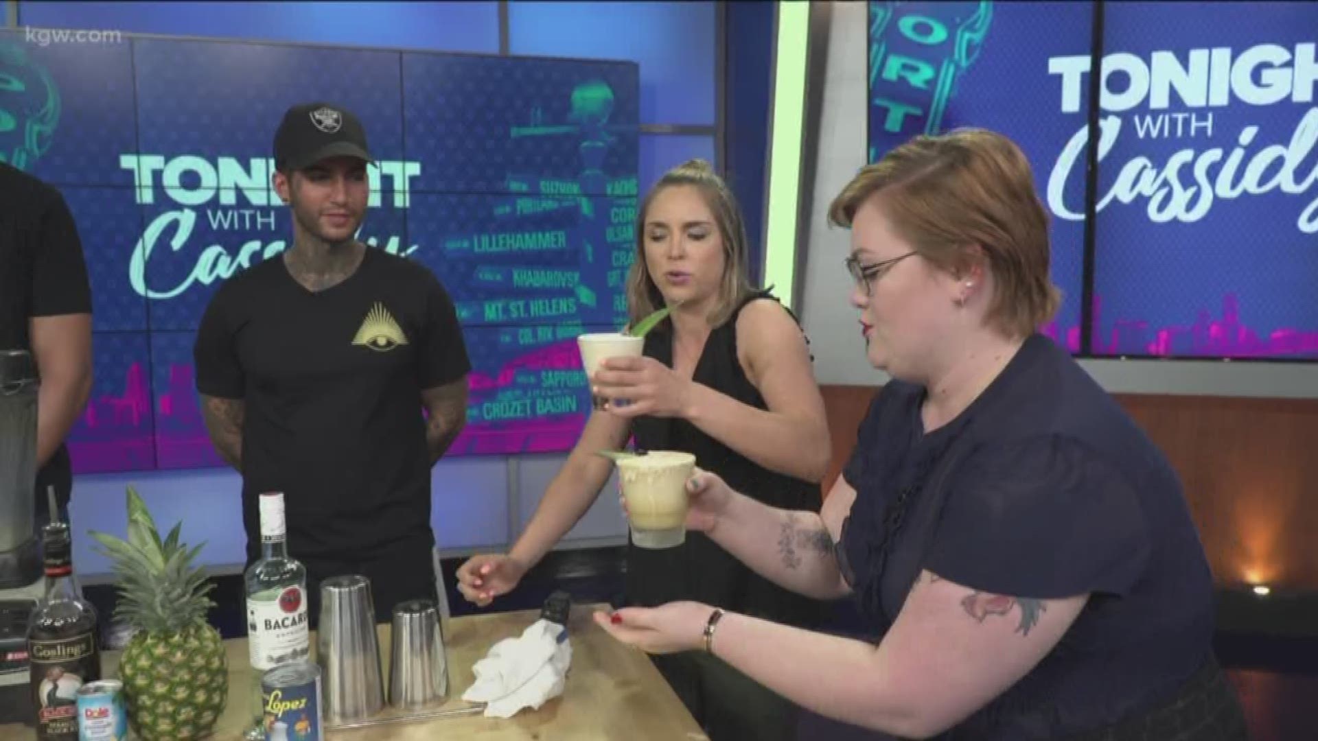 National Piña Colada is on July 10th. Learn to make the perfect Piña Colada with the help of the upcoming bar Two Wrongs.  
#TonightwithCassidy
2wrongs2.com
#TonightwithCassidy