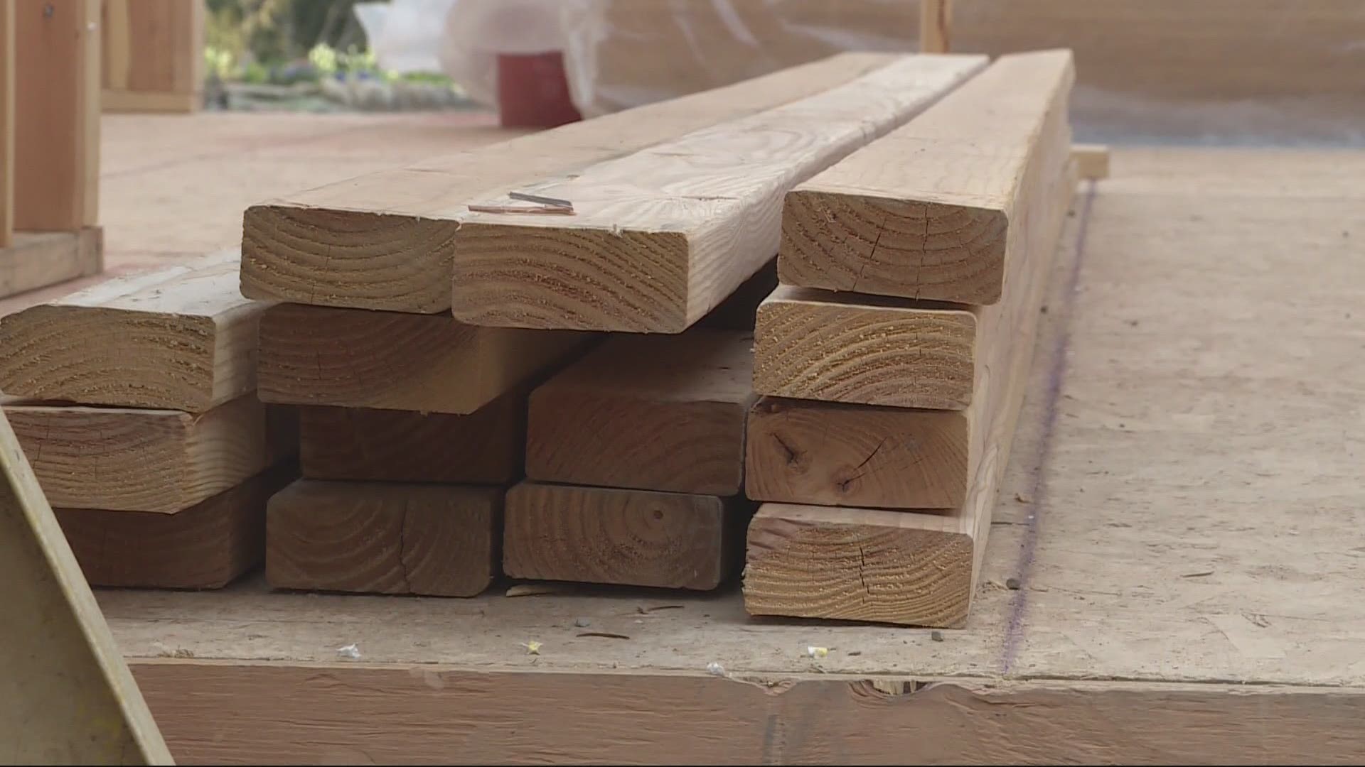 There are still a lot of people struggling after losing their home in last year’s wildfires. But some have started to rebuild. Christine Pitawanich reports.