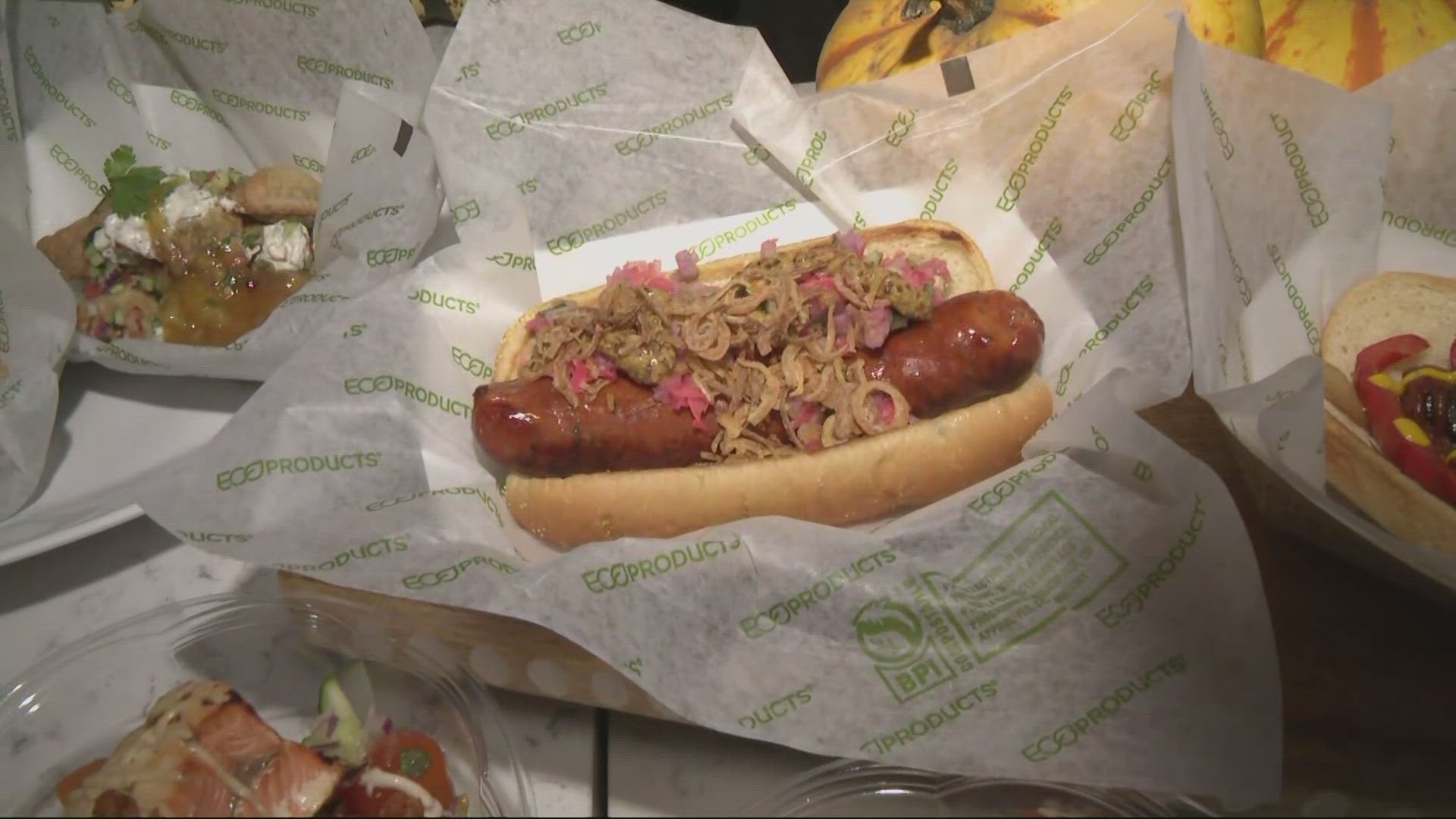 Moda Center rolled out new food menu items for Portland Trail Blazer games, including brats, nachos and pretzels. More Vegetarian options have also been added.