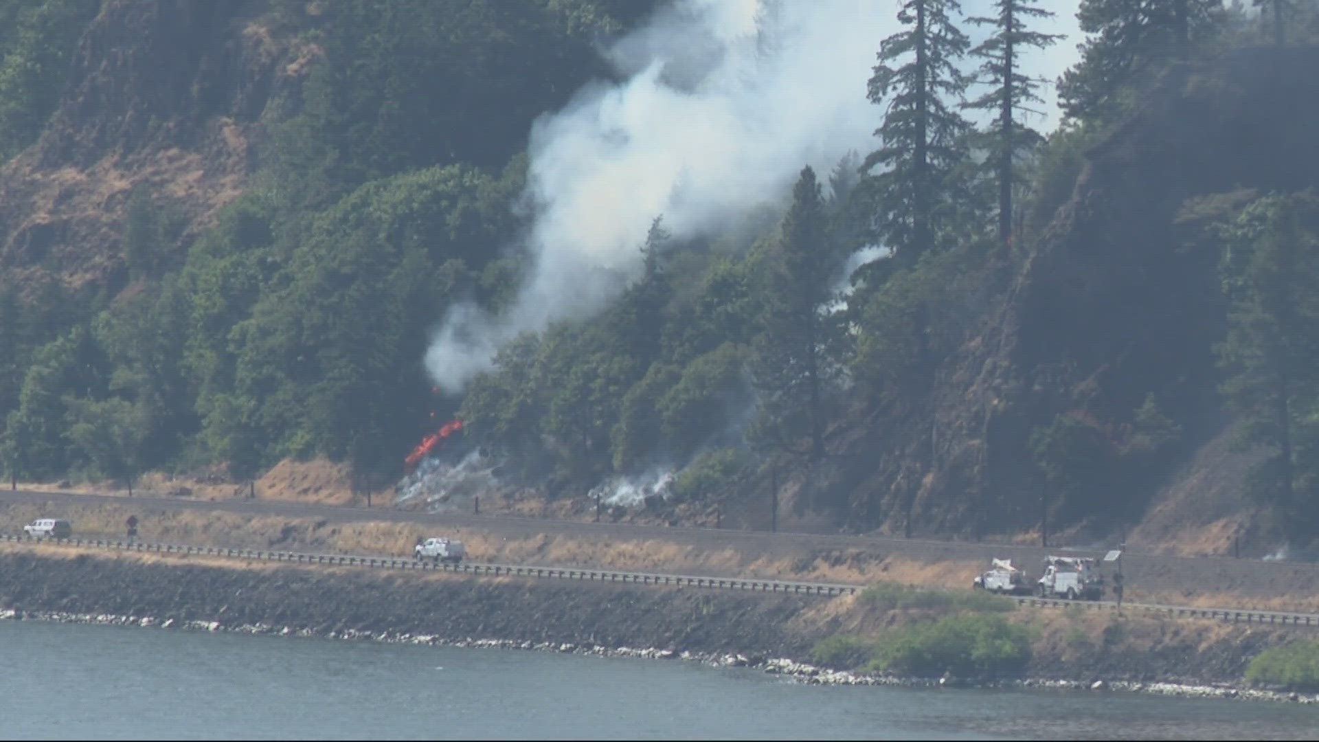 Despite difficult terrain, hundreds of fire crews worked quickly to knock down the flames this week. Now, they're mopping up and securing containment lines.