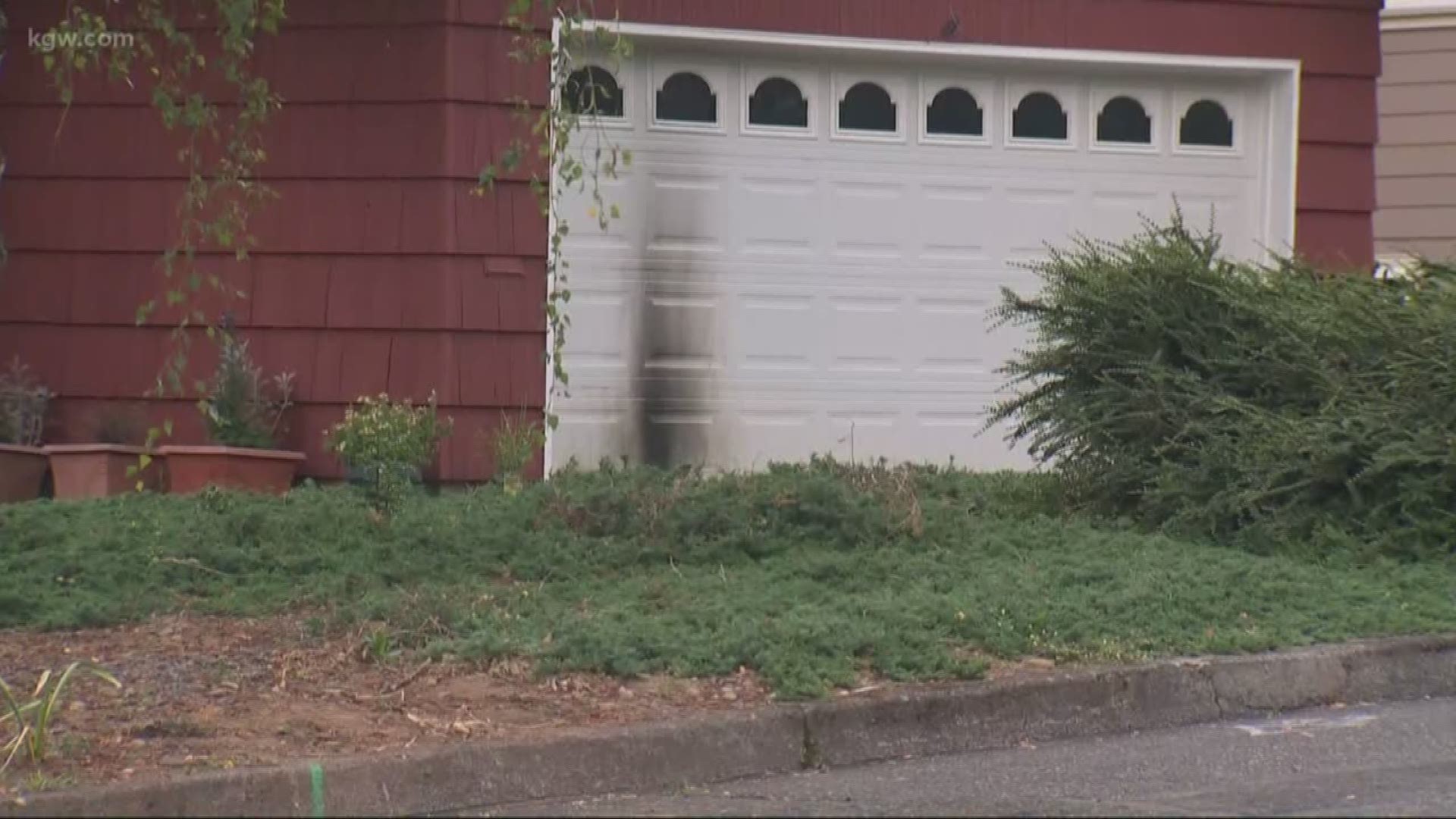 Gresham home hit with Molotov cocktail