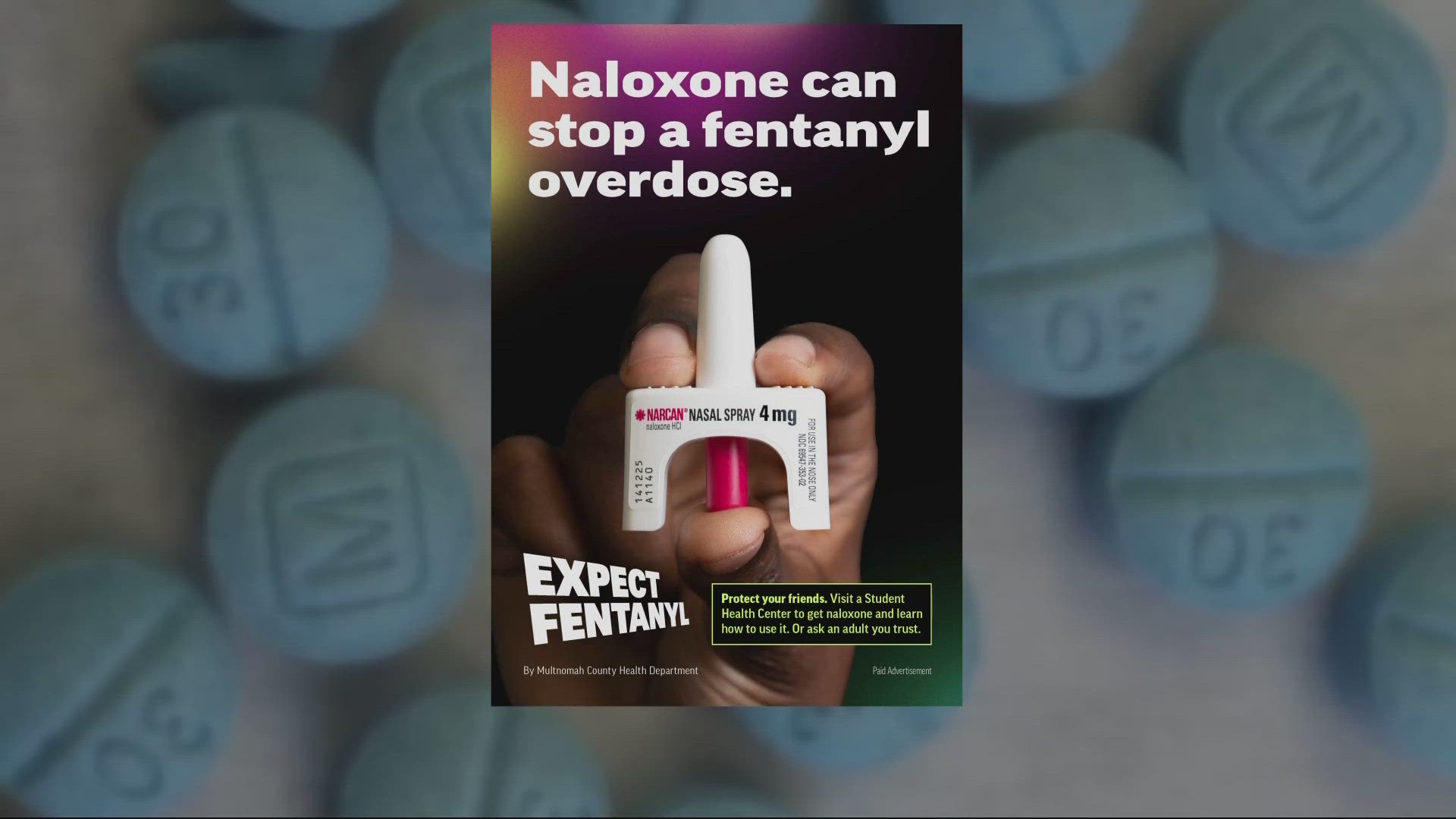 Today marks National Fentanyl Awareness Day, with the county kicking off a campaign aimed at young people from 13 to 20 years old.