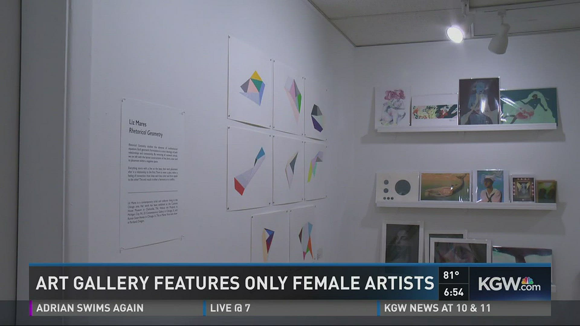 Portland gallery only features female artists