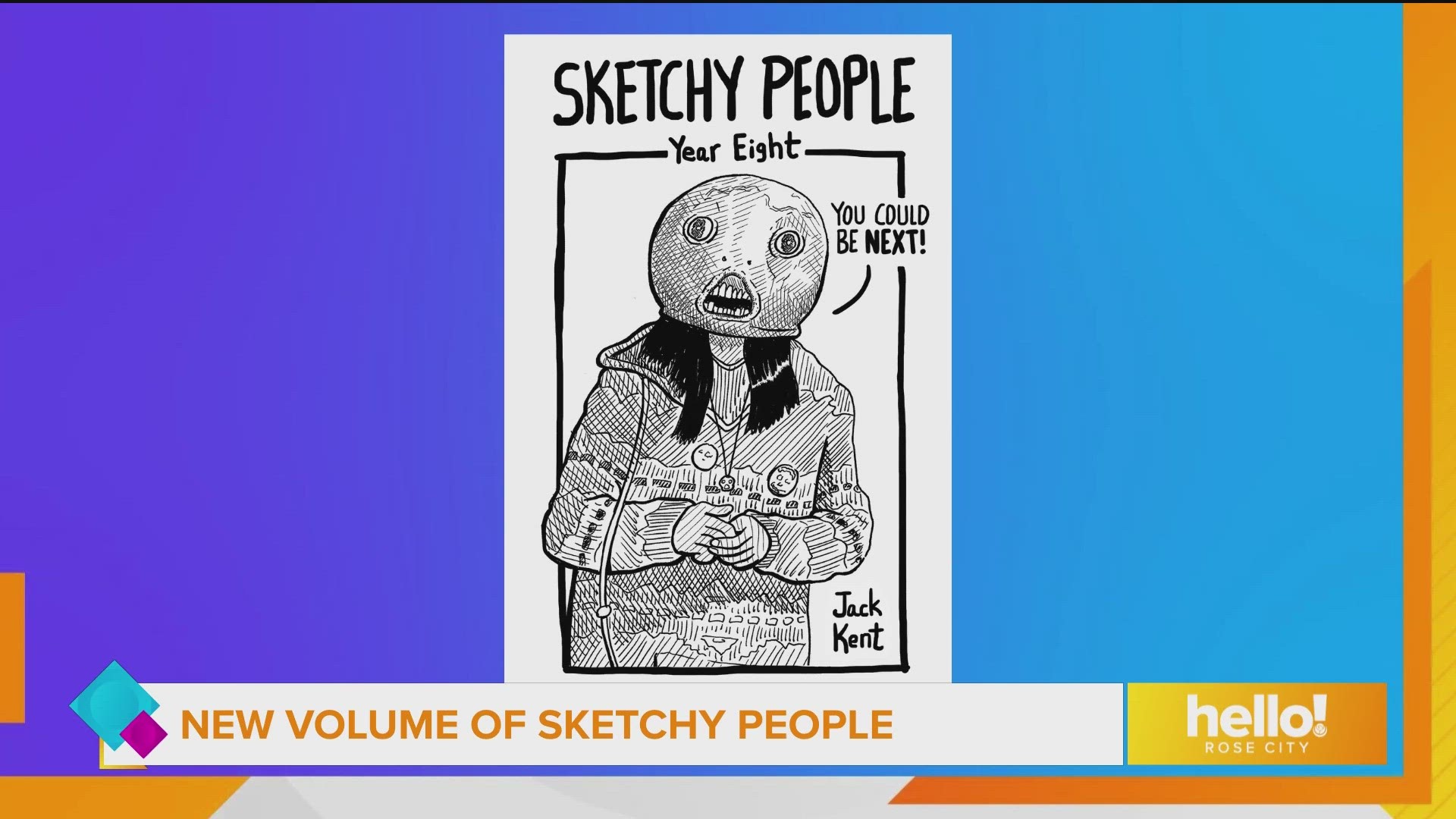 You could be next! Sketchy People Volume 8 is available now