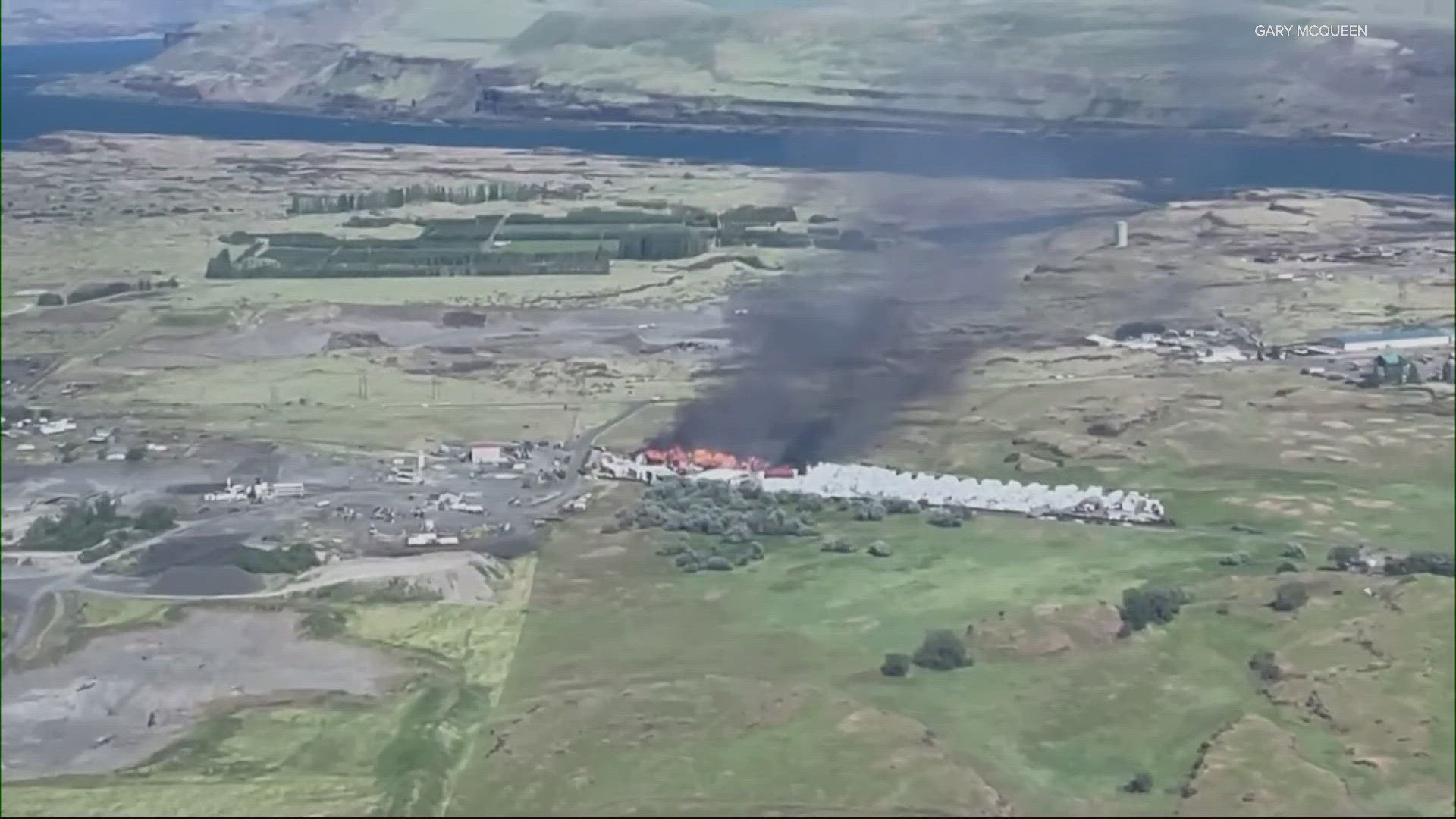 Washington State Patrol said that the Tidyman Road Fire involves a lumber mill, where homes, infrastructure and "cultural values" are threatened.