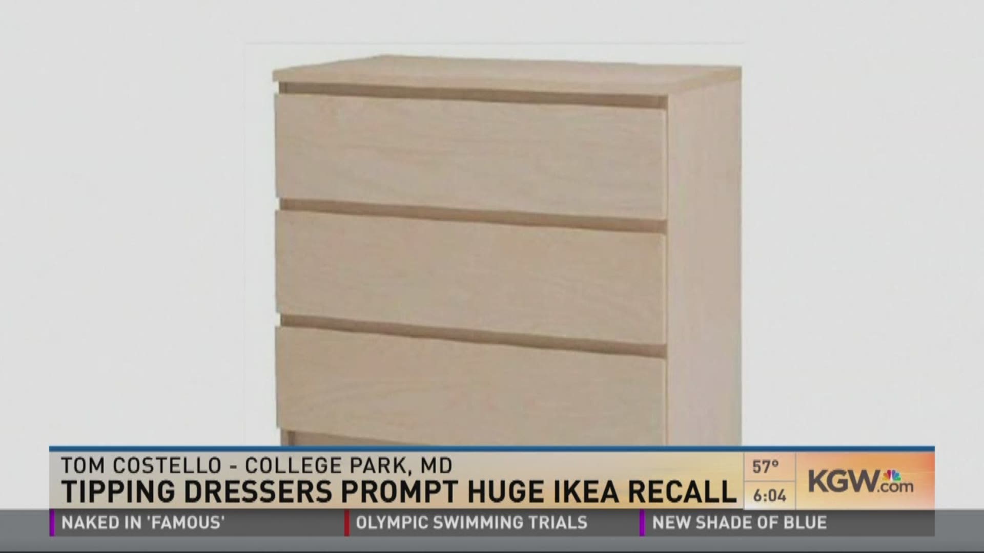 Tipping dressers prompt huge Ikea recall