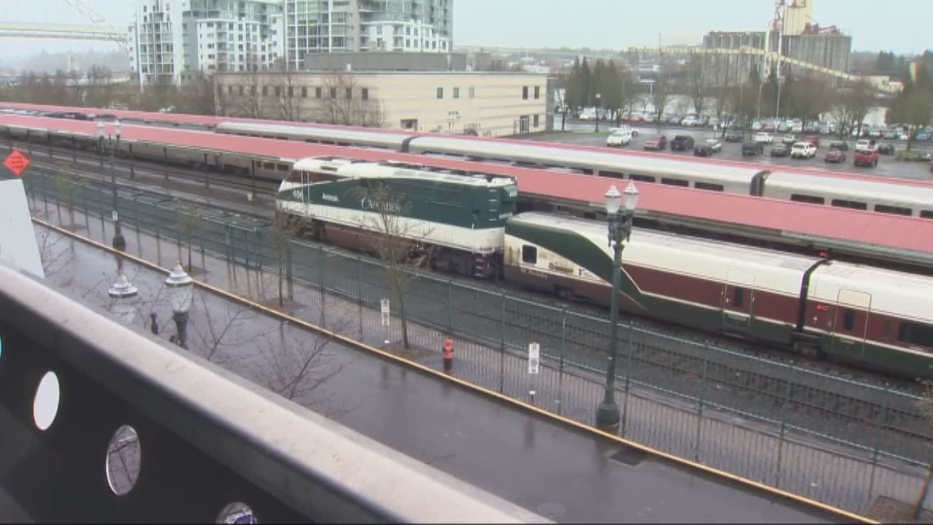 Amtrak service disrupted north of Portland