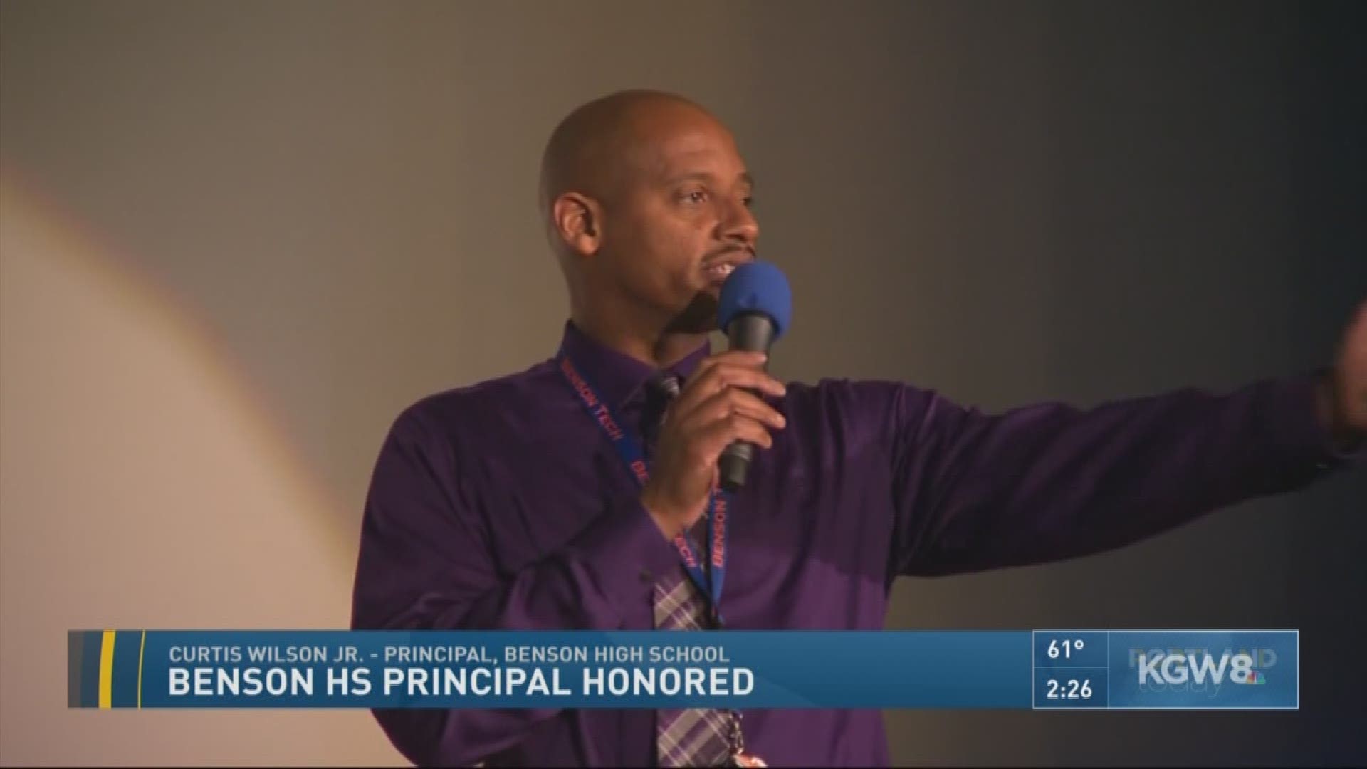 Curtis Wilson, Jr. - Principal, Benson High School