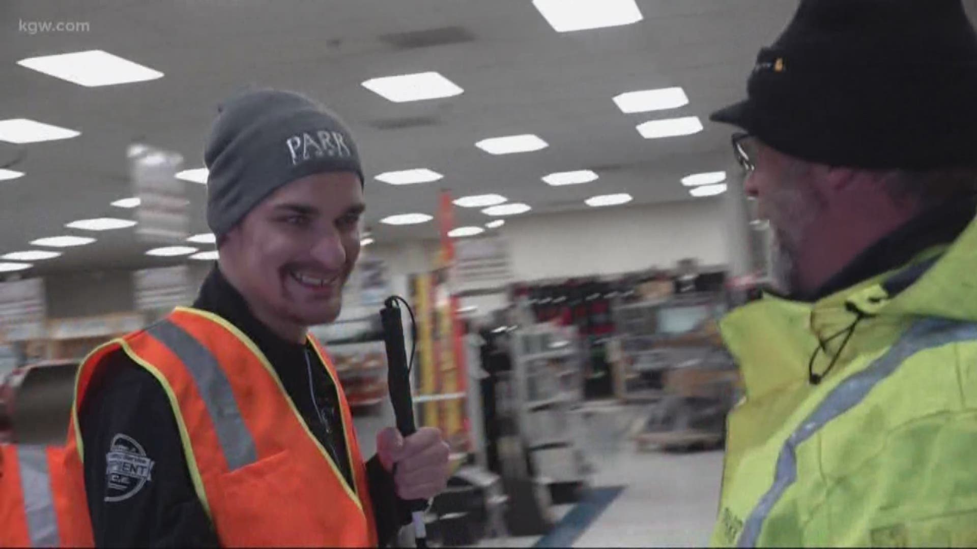 We profile a special award giving to a local worker. How he found fulfillment and friends on the job.