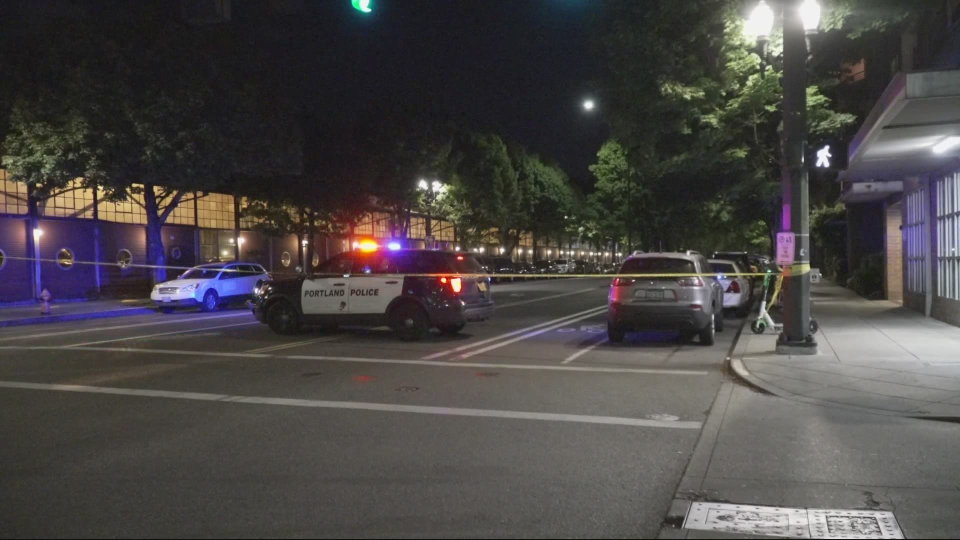 A Portland police officer shot a man inside a convenience store Tuesday night. The man is expected to survive.
