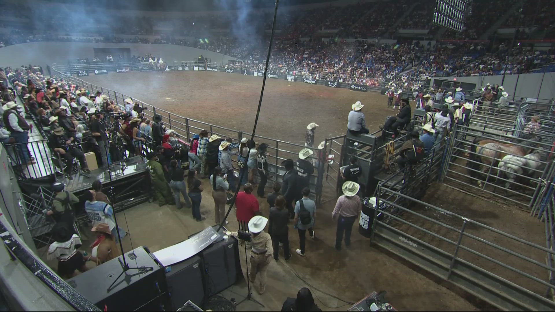 A look at the action behind what it takes to put together Portland's 8 Seconds Juneteenth Rodeo in its third year.