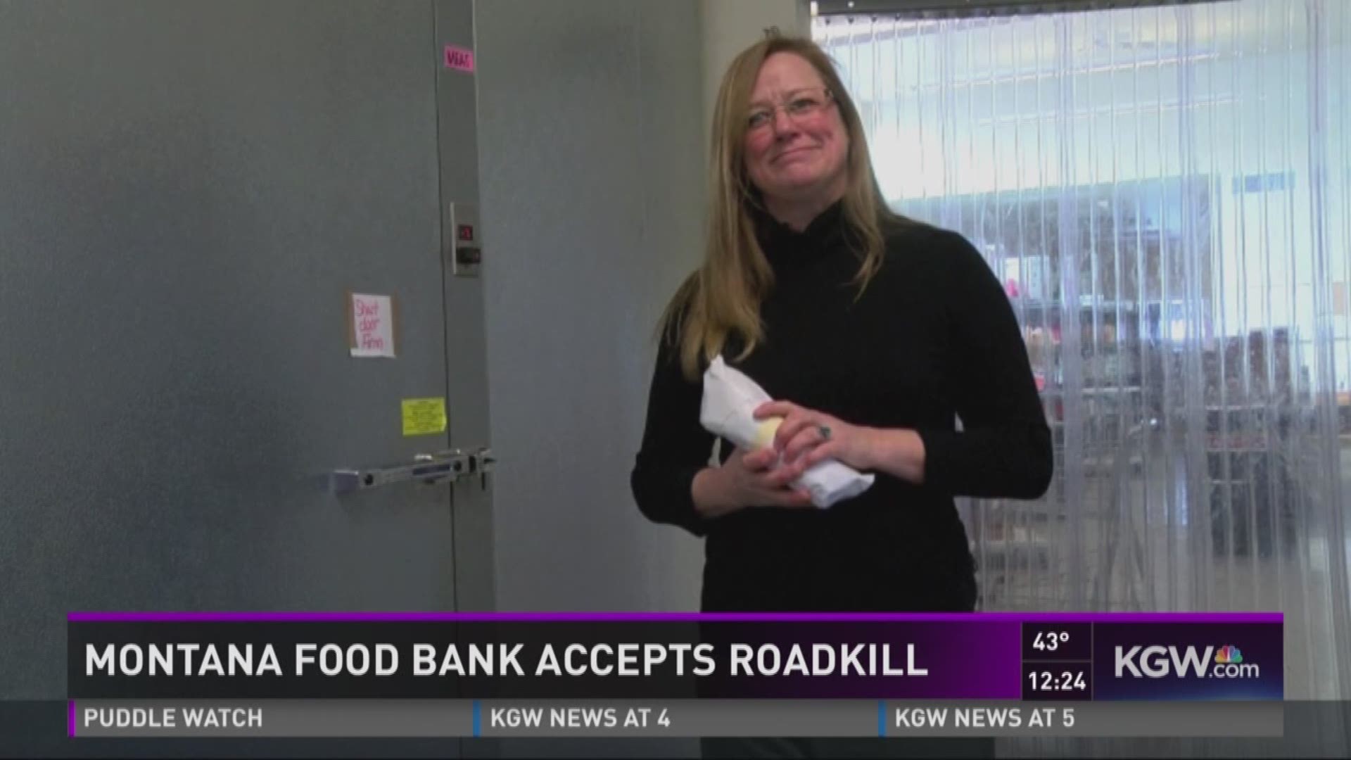 Montana food bank accepts roadkill