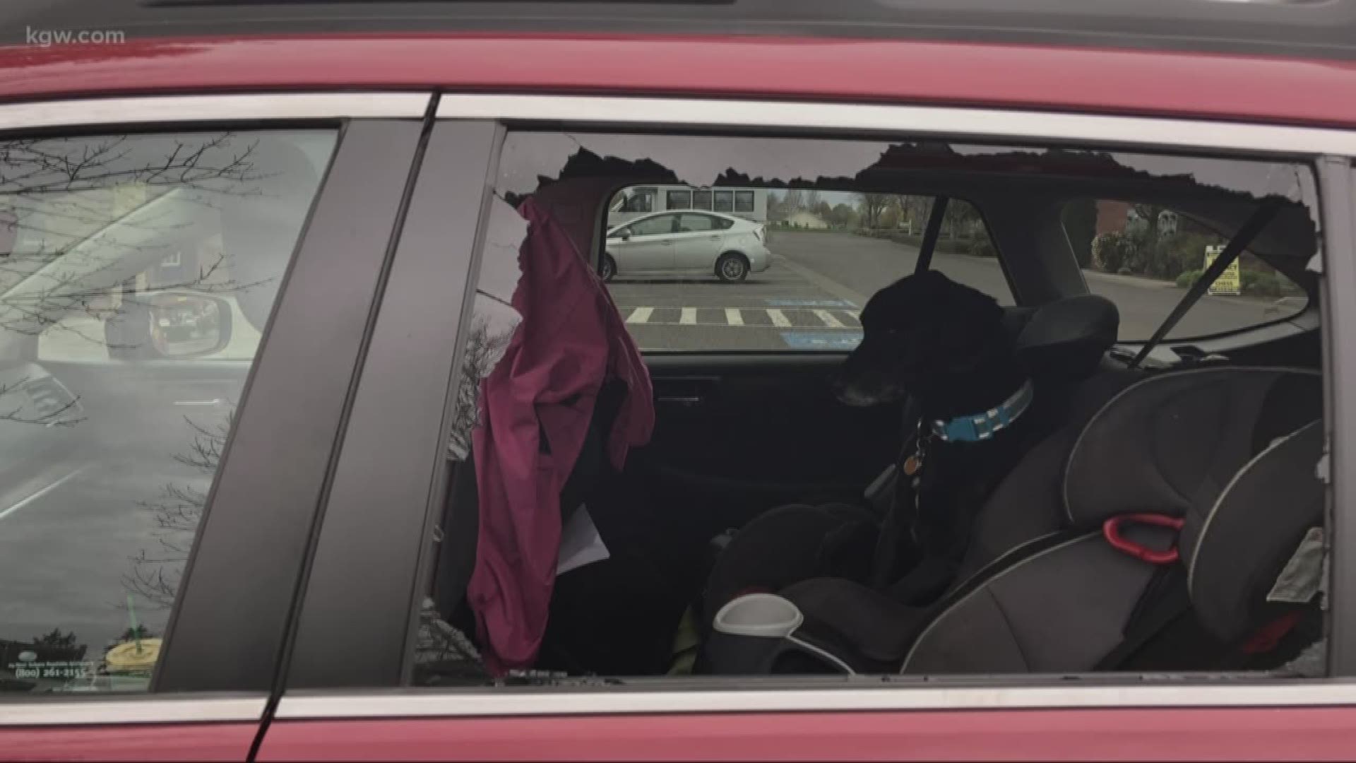 Vancouver police are warning people to take valuables out of their vehicles after a string of smash and grabs.