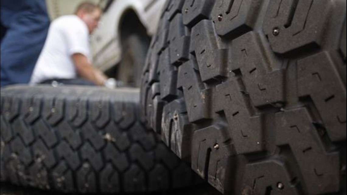 Studded tire season arrives in Oregon Nov. 1