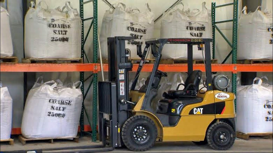 Can I use table salt to salt my driveway ice and snow morton's salt