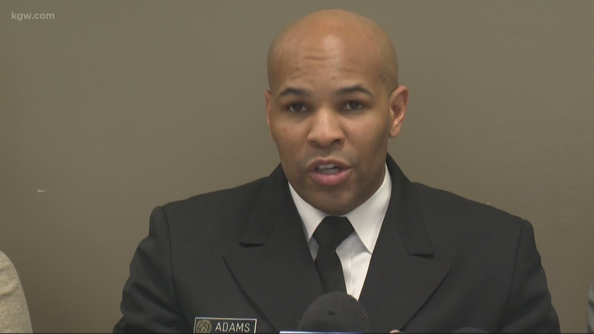 The U.S. Surgeon General visited a Vancouver clinic amid the Washington measles outbreak.