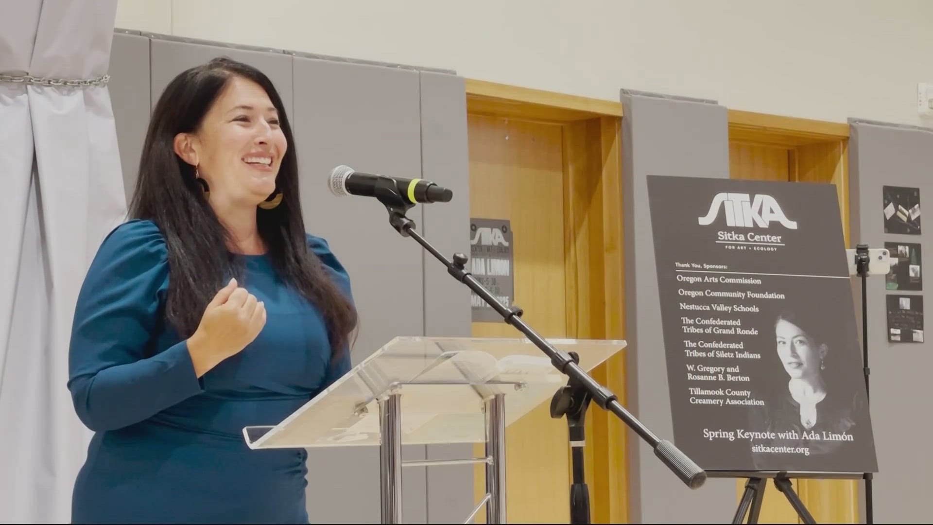 The 24th U.S. poet laureate visited a rural Cloverdale high school as she wraps up a three-year-tenure. 