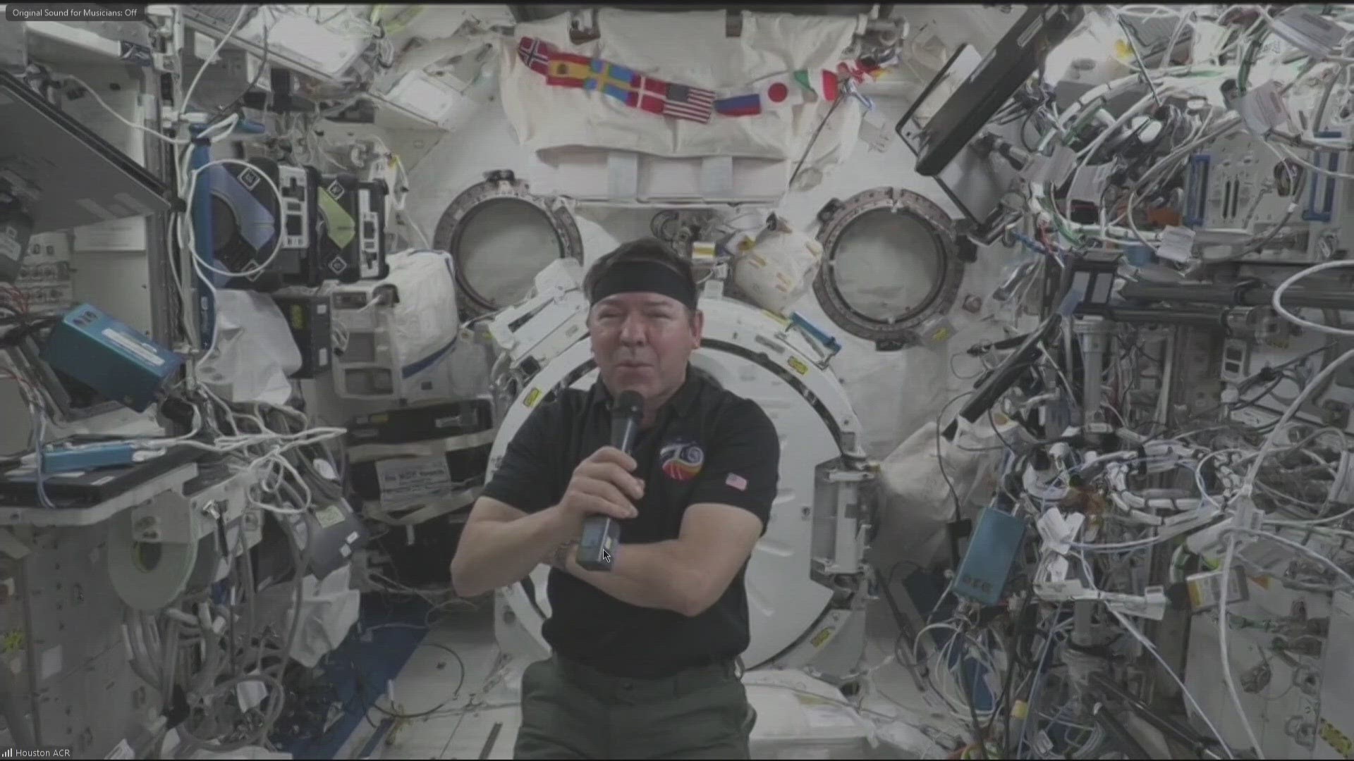This is Dr. Michael Barratt's third trip to the ISS, having previously gone into orbit in 2009 and 2011.