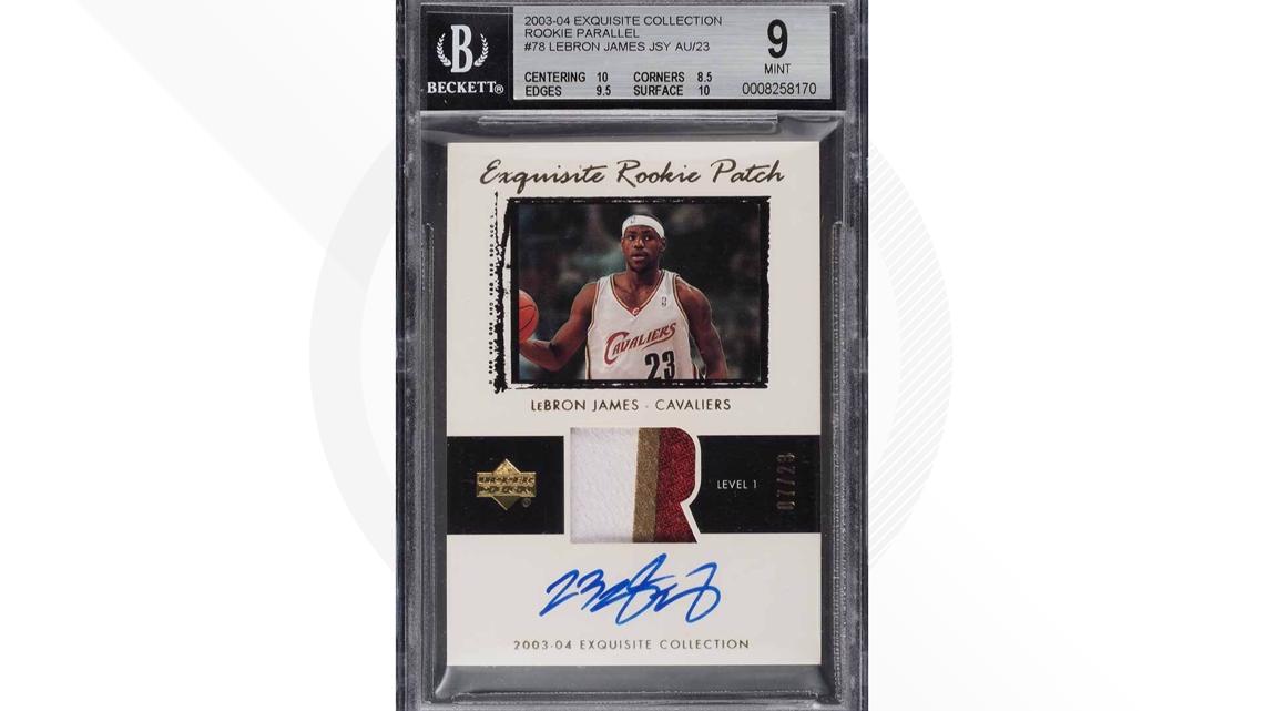 Sold at Auction: LeBron James, CAVALIERS LeBron James Signed