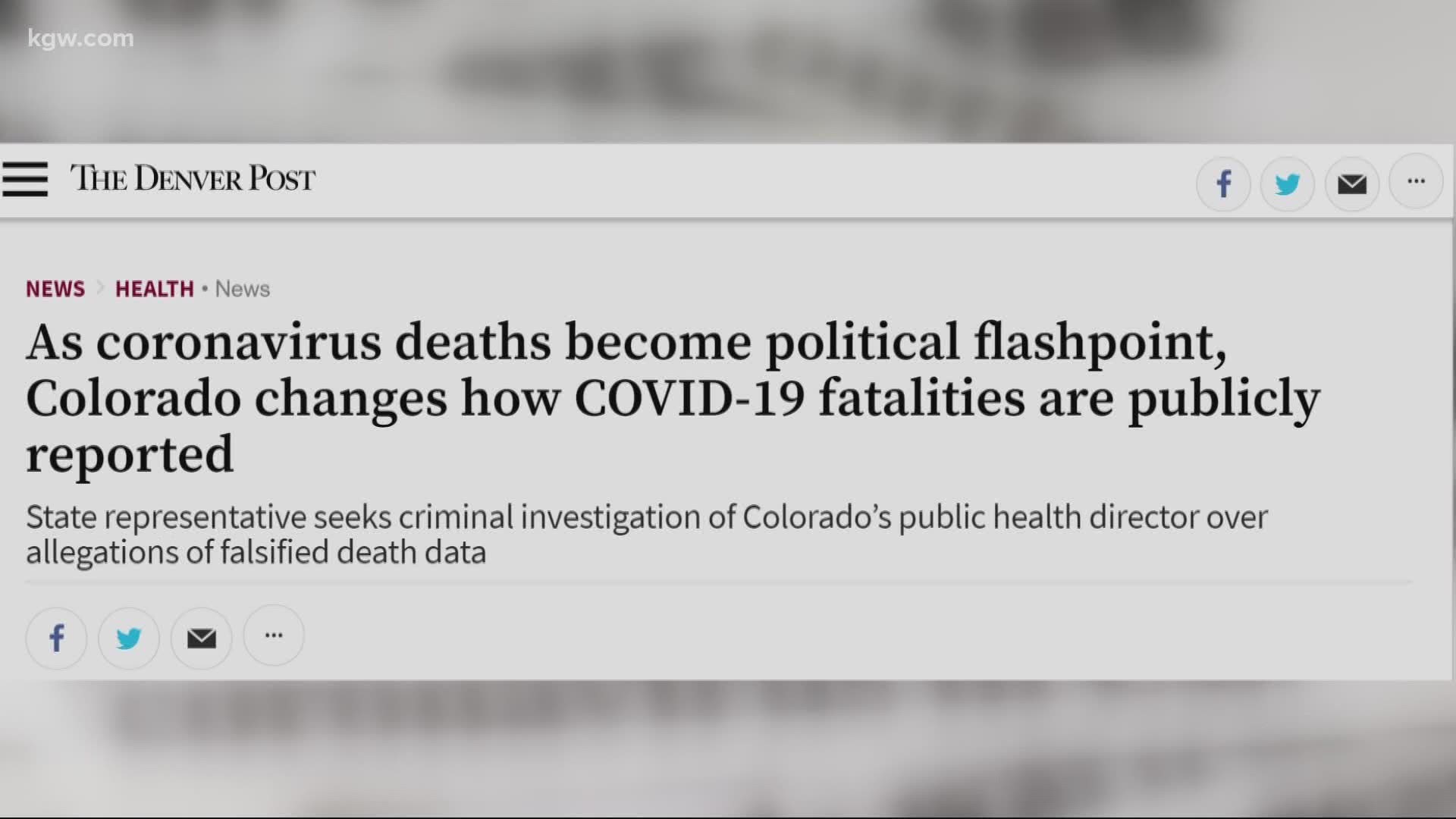 Our neighbors to the north have changed the way they count coronavirus deaths.