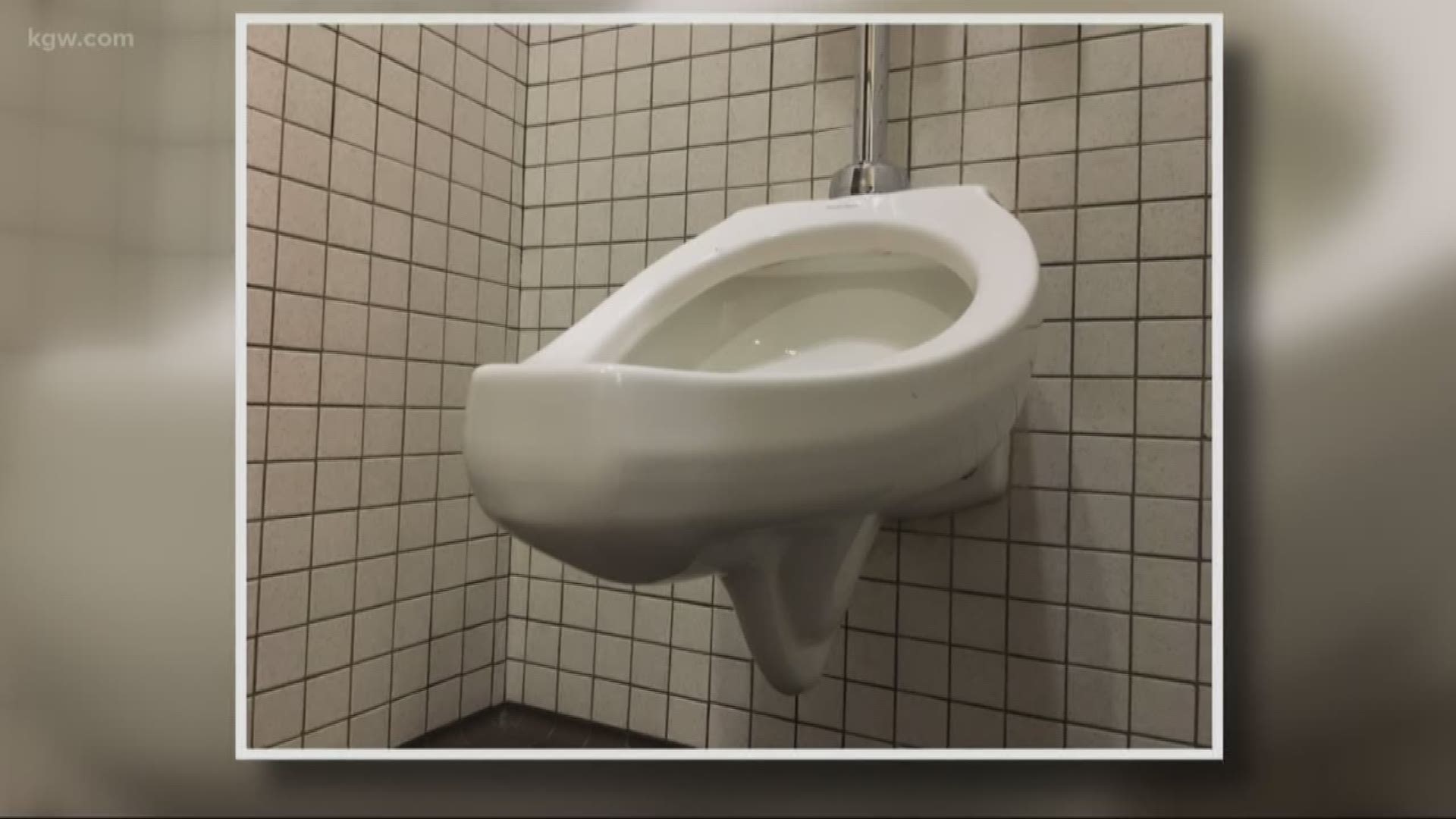 The City of Portland is taking out all urinals in the men's bathrooms during the remodel of the Portland Building downtown.