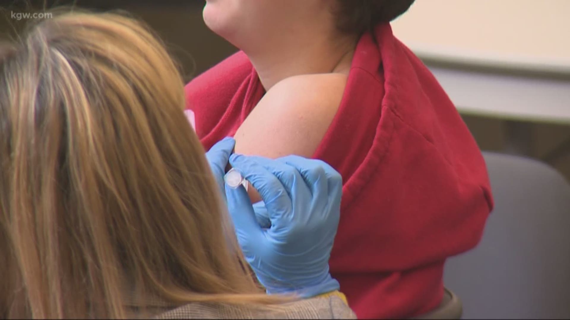 Pop-up vaccine clinic in Multnomah County