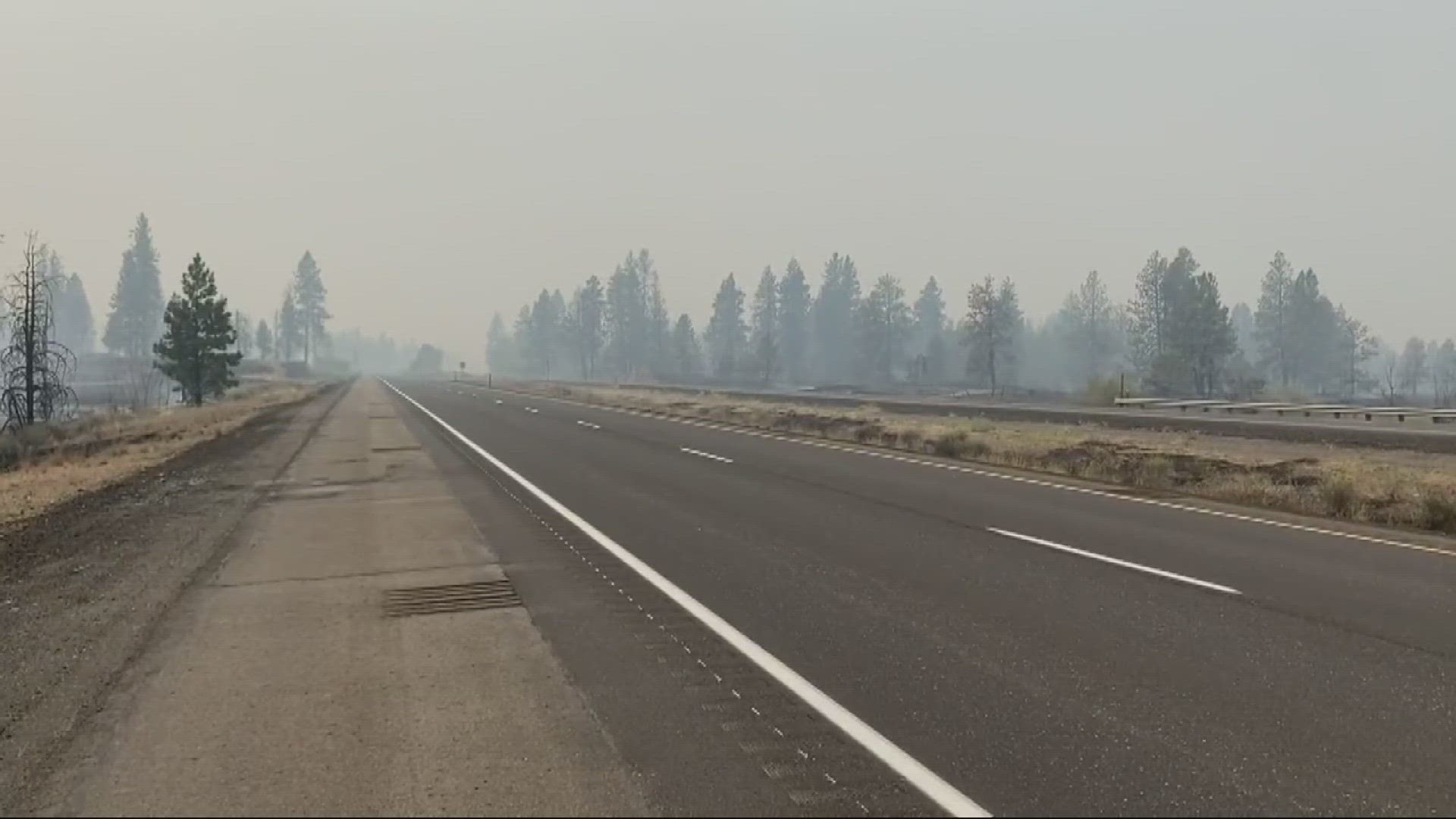 Wildfire Smoke Bring Hazy Skies And Poor Air Quality | Kgw.com