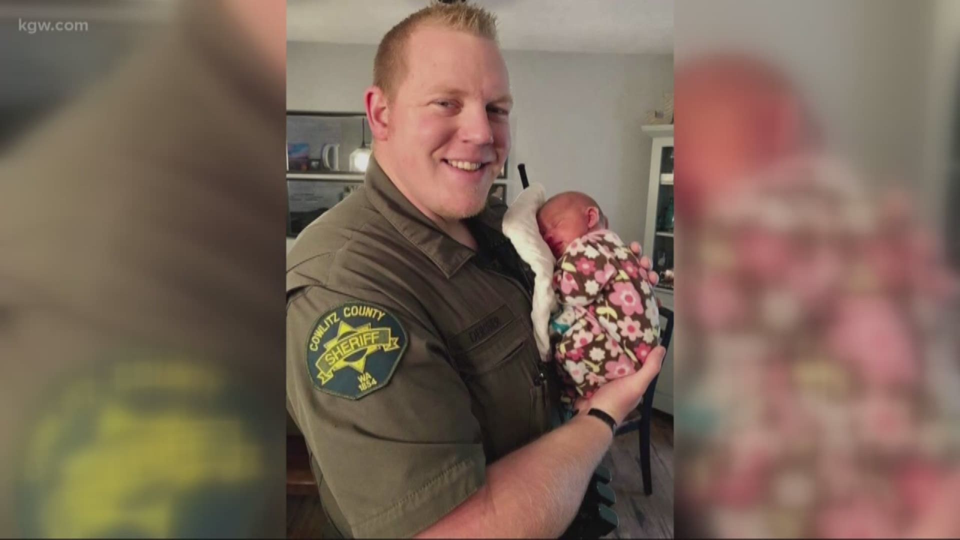 Businesses throughout Southwest Washington are stepping up to raise money for the family of Deputy Justin Derosier, who was gunned down last Saturday.