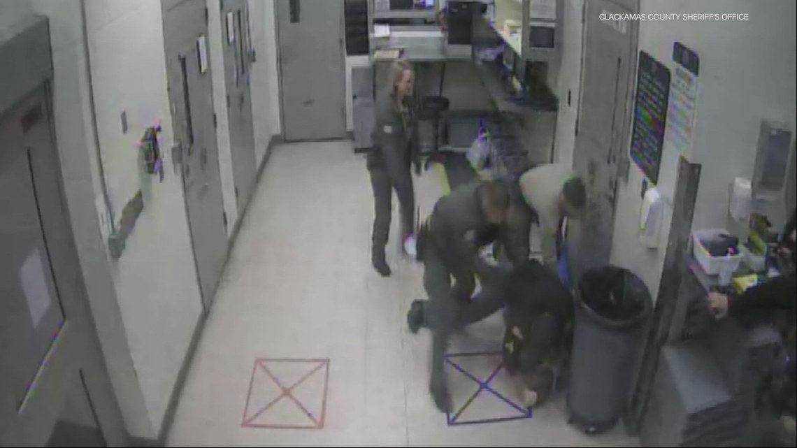 Video Inmate sues Clackamas County for excessive force at jail