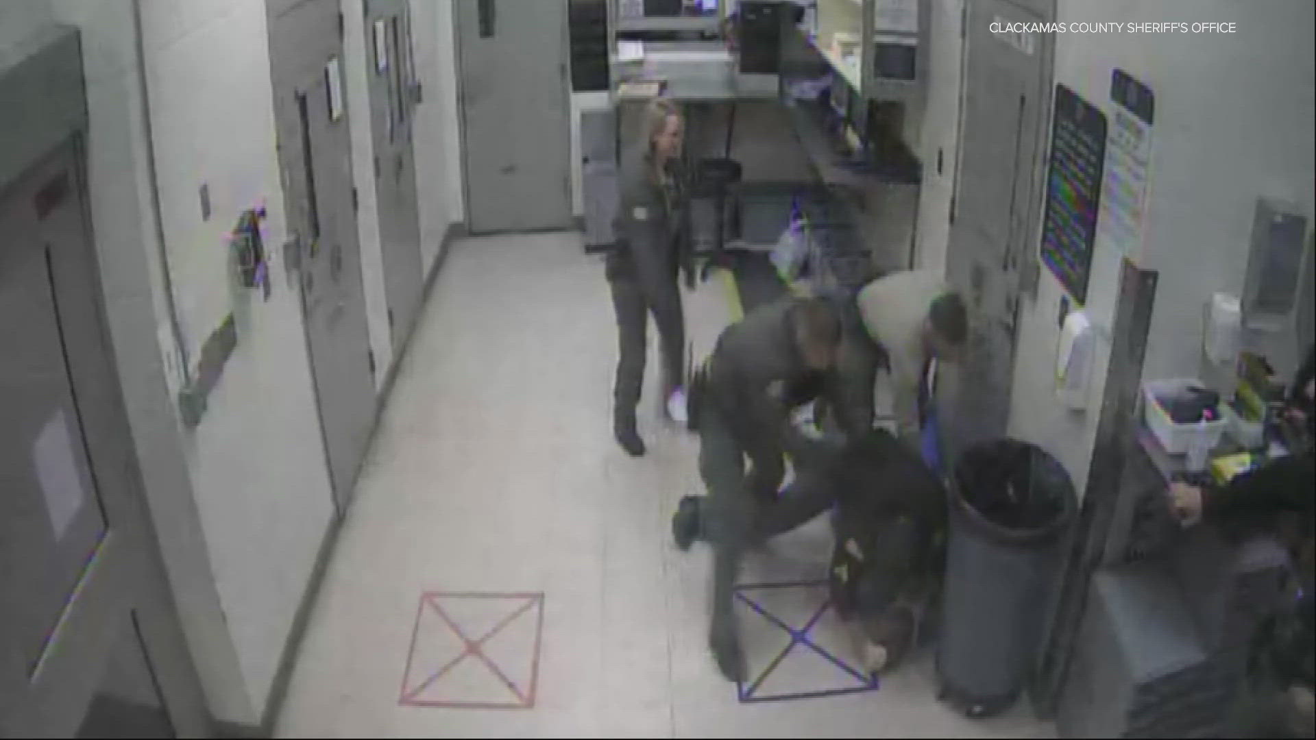 Video shows Sgt. James Williams slamming Travis Craig's head into a metal shelf then onto the floor of the county jail. Now Craig is suing the county.