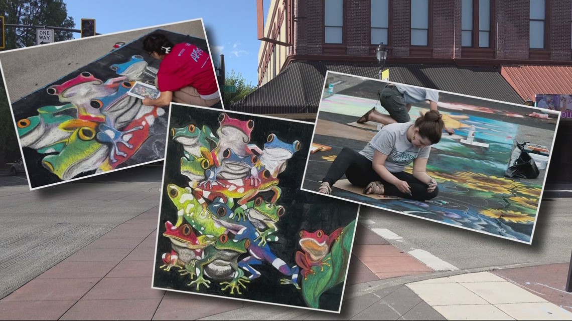 Hillsboro's chalk festival returns this weekend