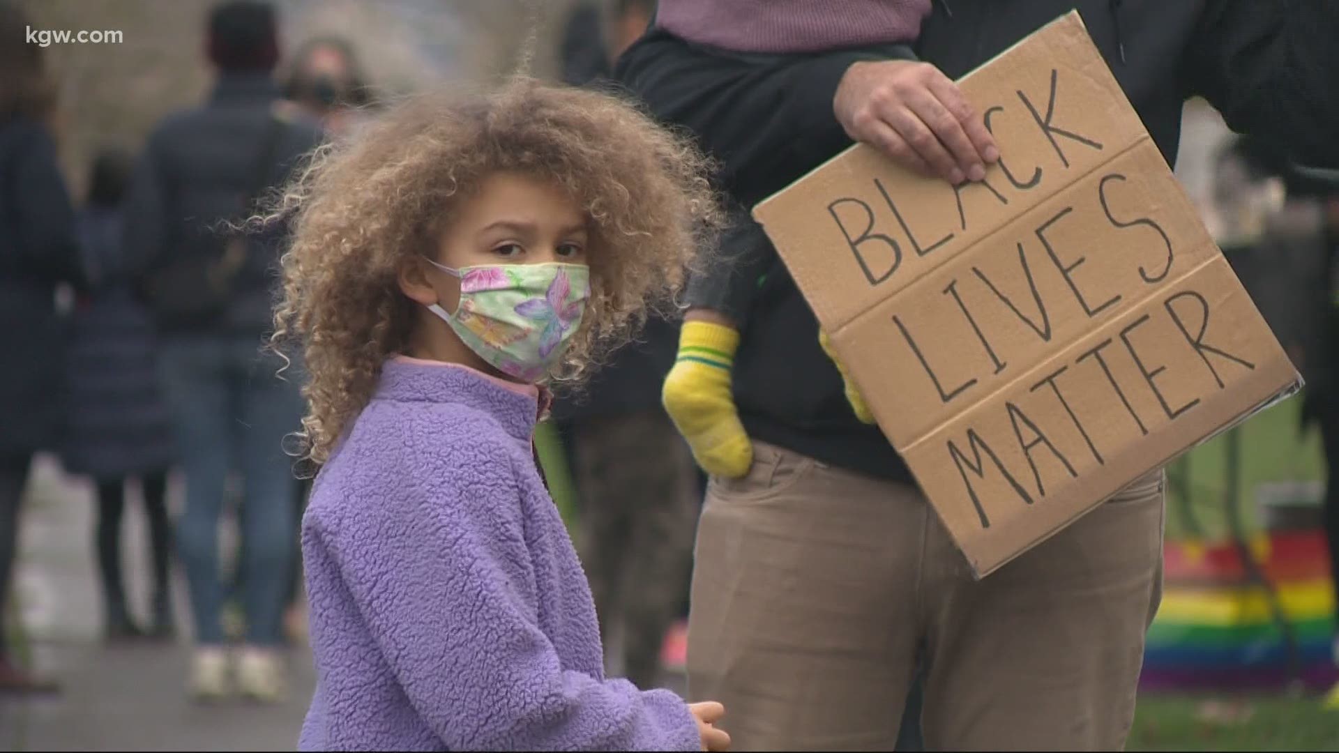 A group of 5th graders organized a Black Lives Matter parade in the Woodlawn neighborhood.