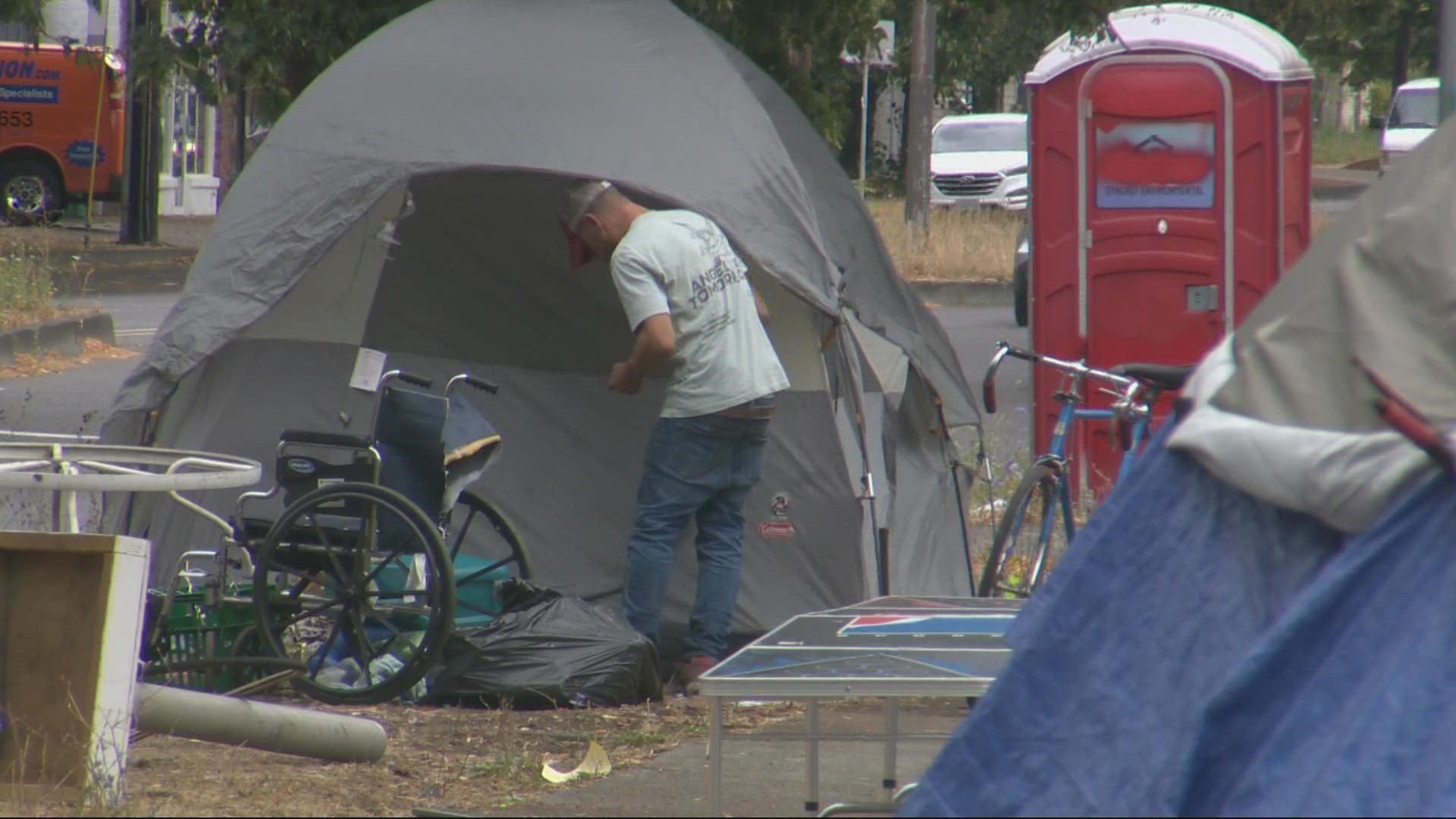 The annual Point-In-Time Count is back after being postponed because of the pandemic. KGW's Bryant Clerkley explains how it works.