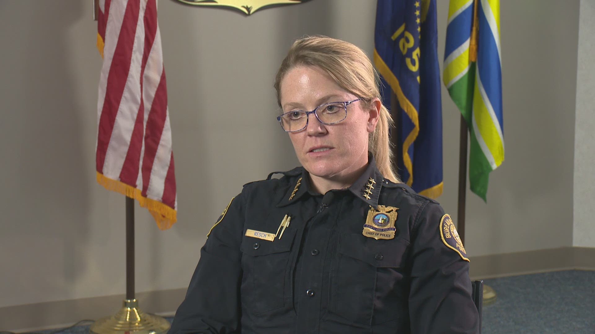 New Portland Police Chief Jami Resch addresses how the bureau plans to handle protests in what is expected to be a politcally-charged 2020.