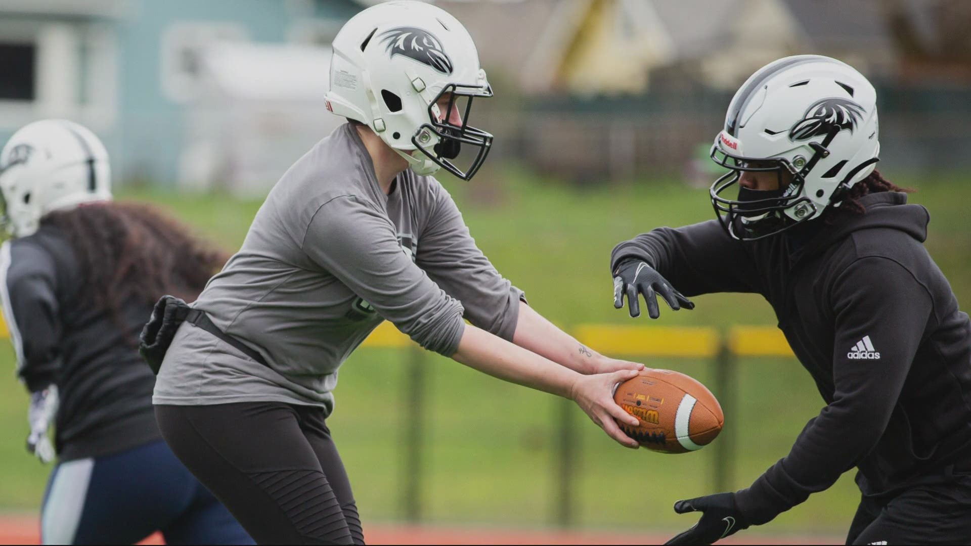 The Oregon Ravens women’s amateur football team is ready for its first season after COVID-19 shut it down last year.