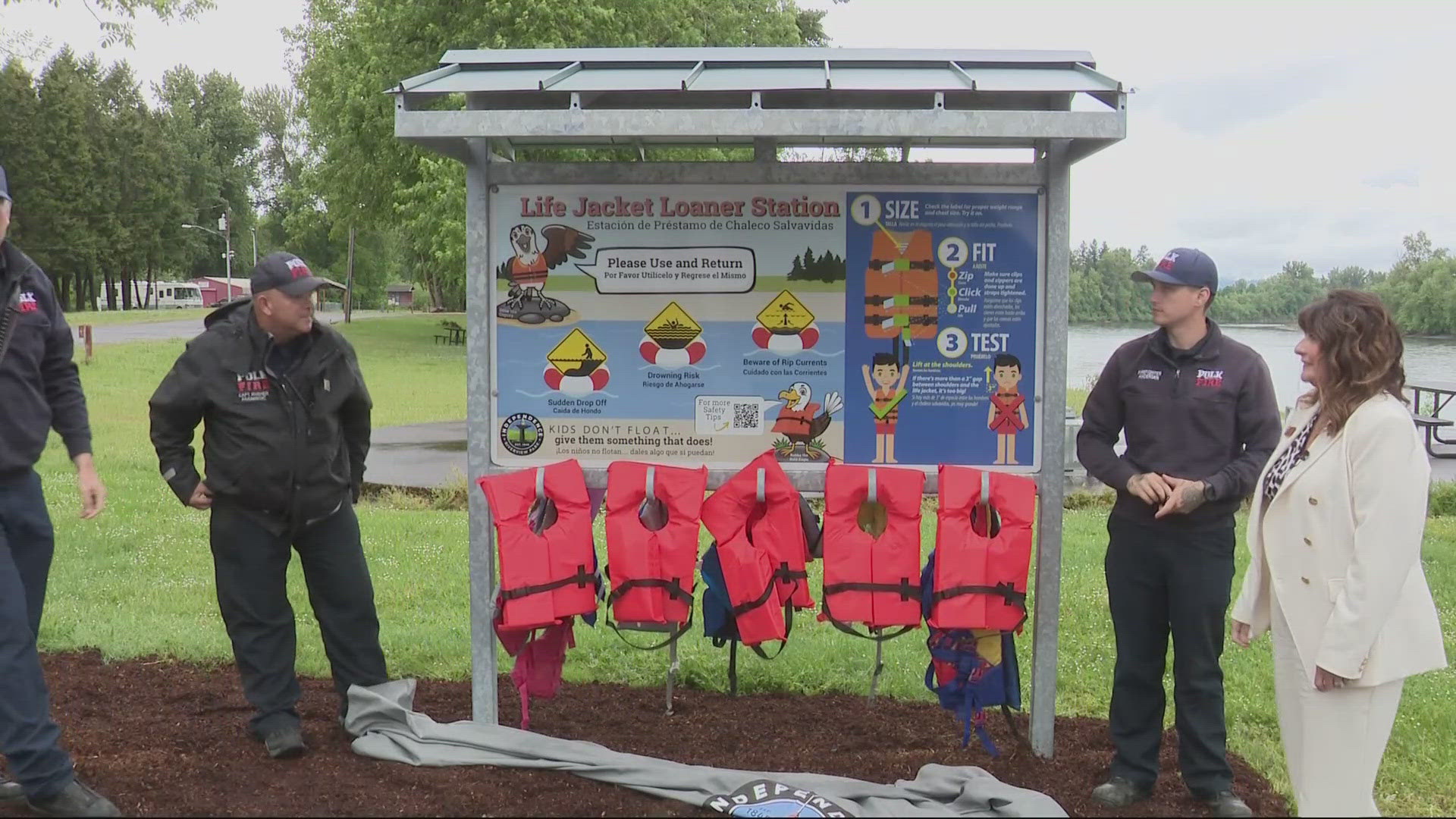 Independence life jacket kiosk opens after 13-year-old’s drowning