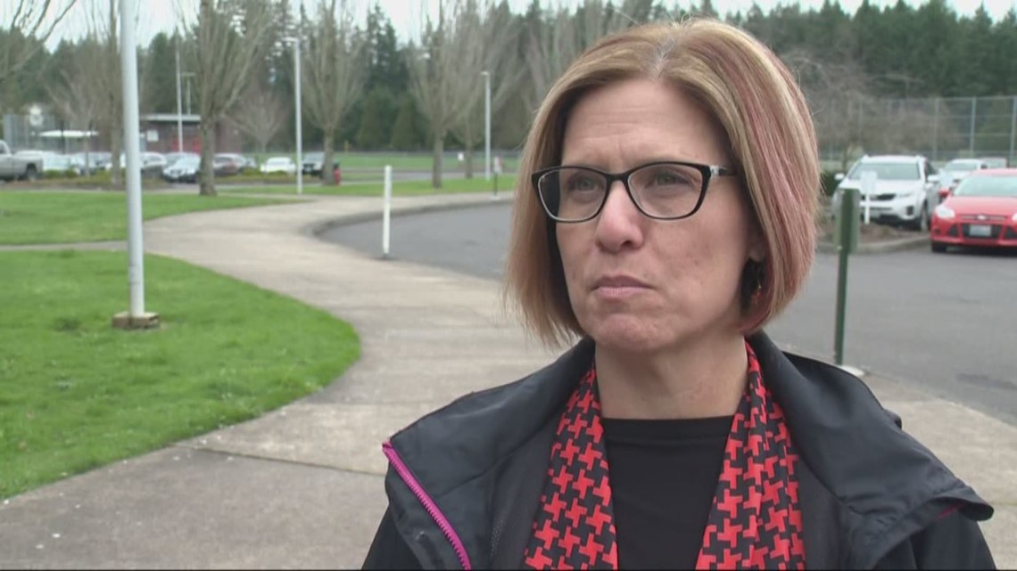 The principal at Camas High School has been placed on administrative leave as the school district investigates a Facebook post she made about Kobe Bryant.