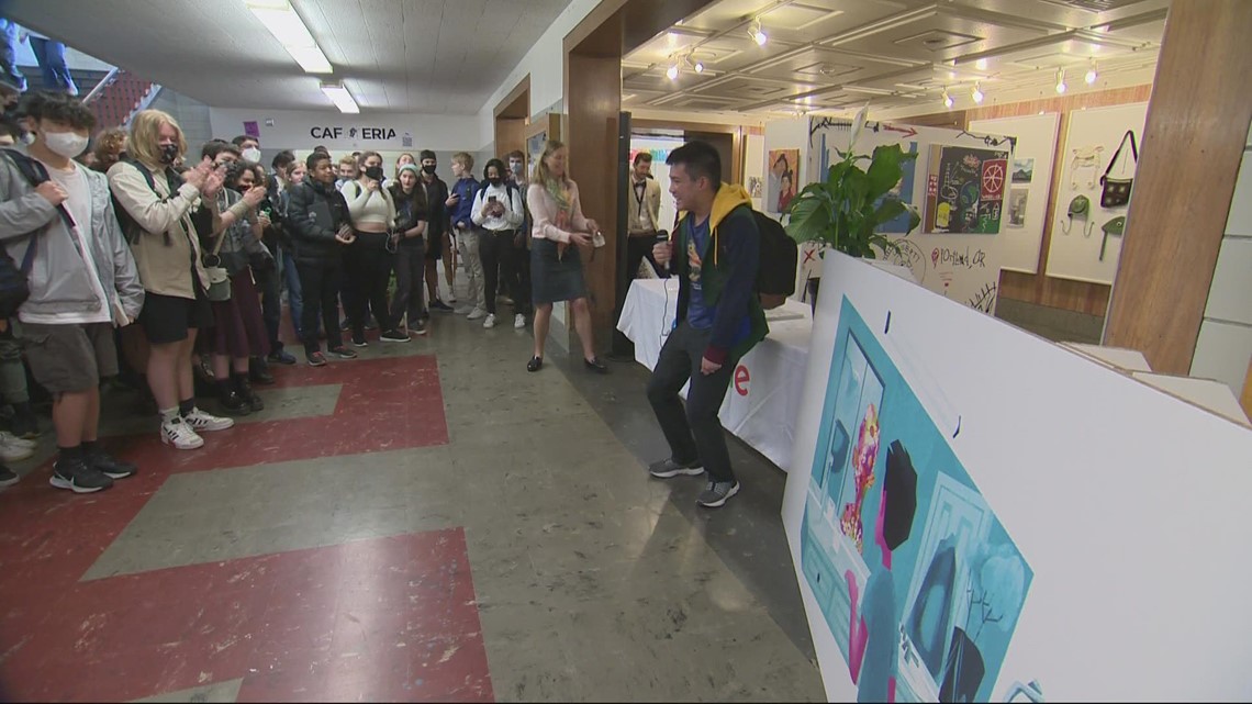 Lincoln High School student wins 'Doodle for Google' contest for Oregon